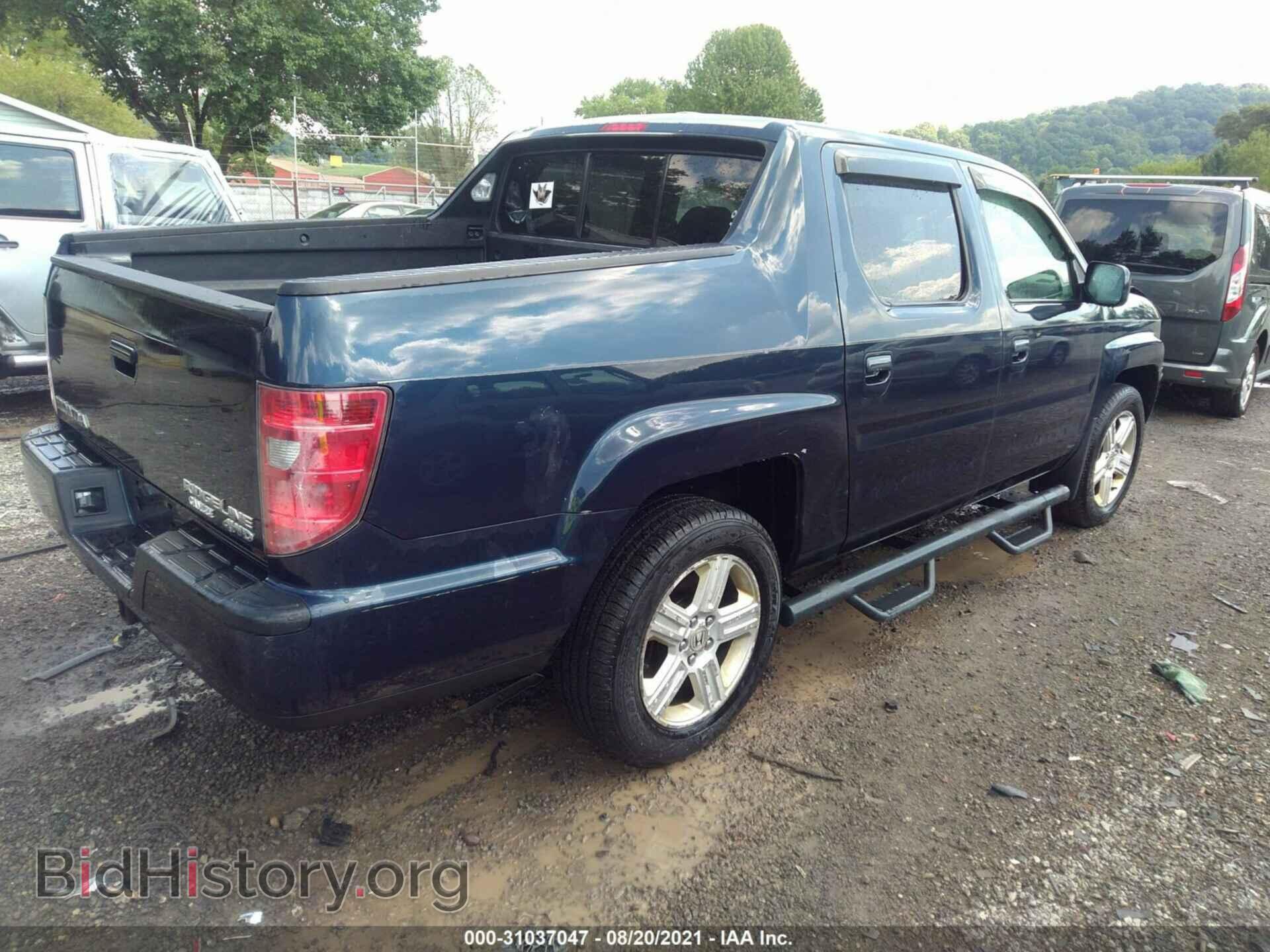 2011 HONDA RIDGELINE - VIN: 5FPYK1F57BB006654 - Фото 4