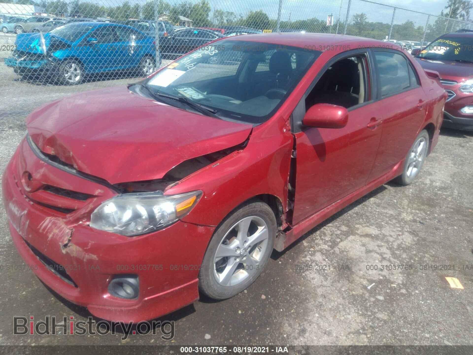 2011 TOYOTA COROLLA - VIN: 2T1BU4EE0BC647774 - Фото 2