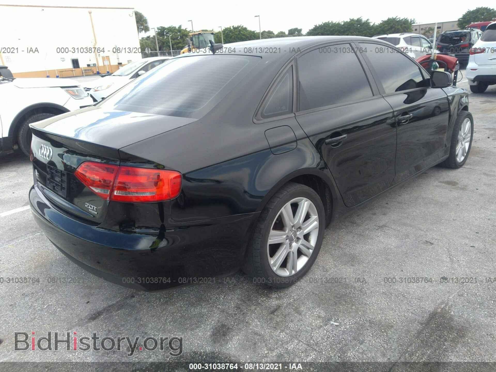 2010 AUDI A4 - VIN: WAUBFAFL1AN067917 - Фото 4