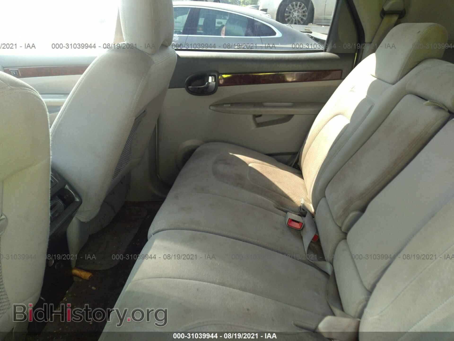 2007 BUICK RENDEZVOUS - VIN: 3G5DA03L37S501138 - Фото 8