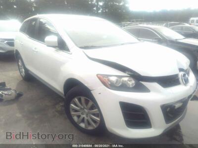 2011 Mazda CX-7 I Touring, белый — VIN JM3ER2C59B0376687, IAAI