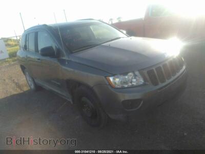 2011 Jeep COMPASS Latitude, gray — VIN 1J4NT1FB0BD190187, IAAI