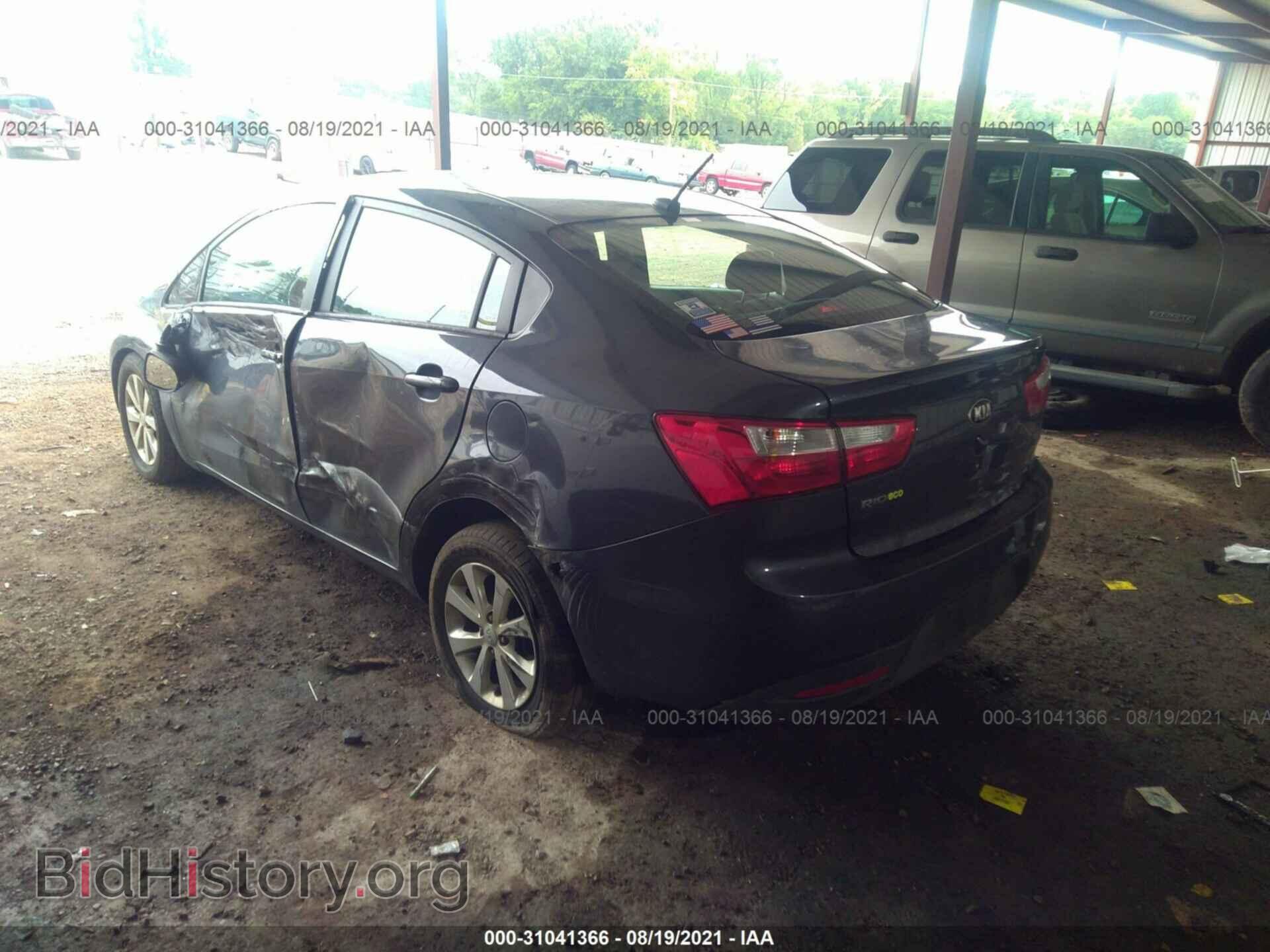 2013 KIA RIO - VIN: KNADN4A34D6310543 - Photo 3