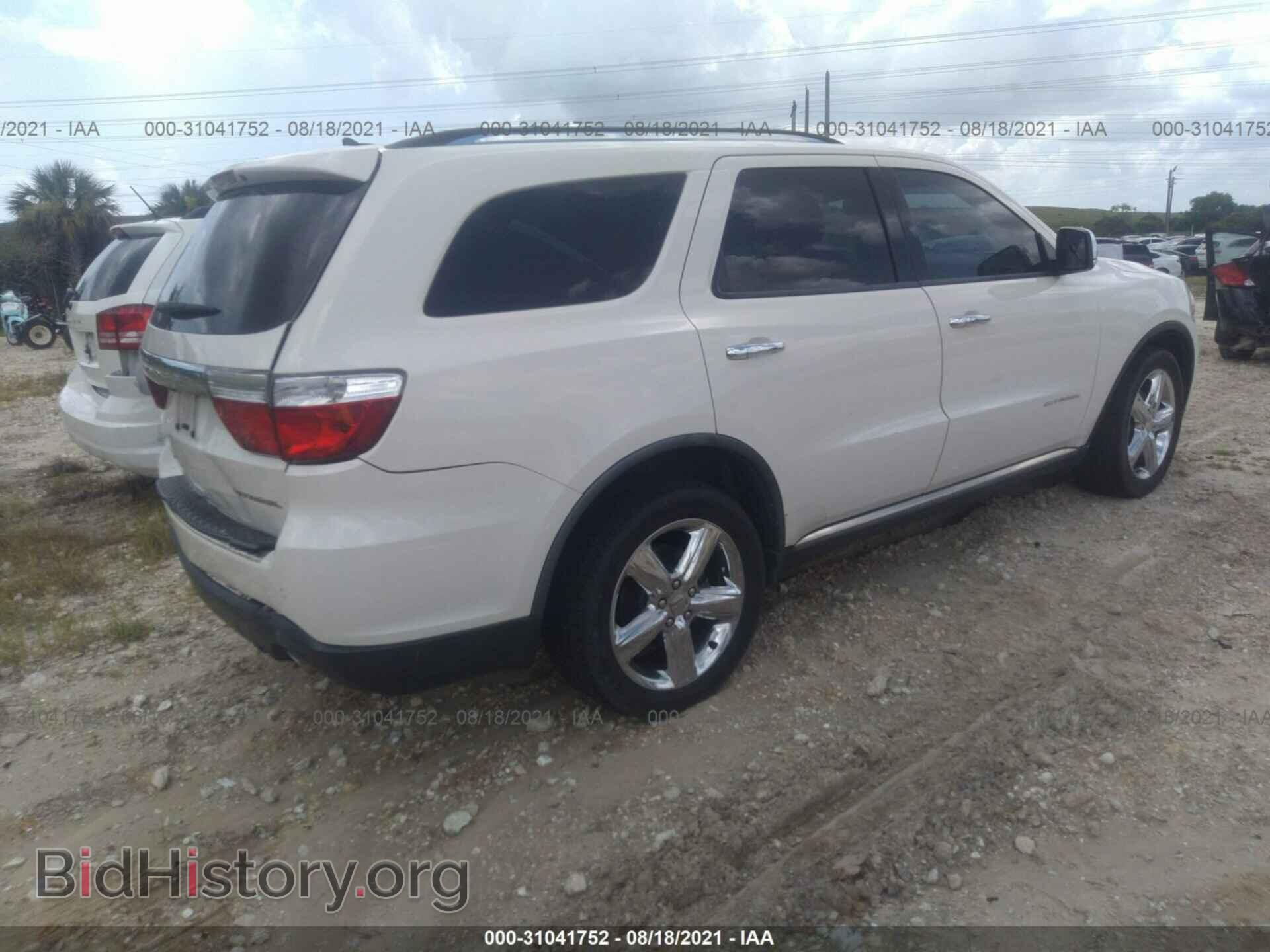 2011 DODGE DURANGO - VIN: 1D4RD5GG1BC637947 - Фото 4