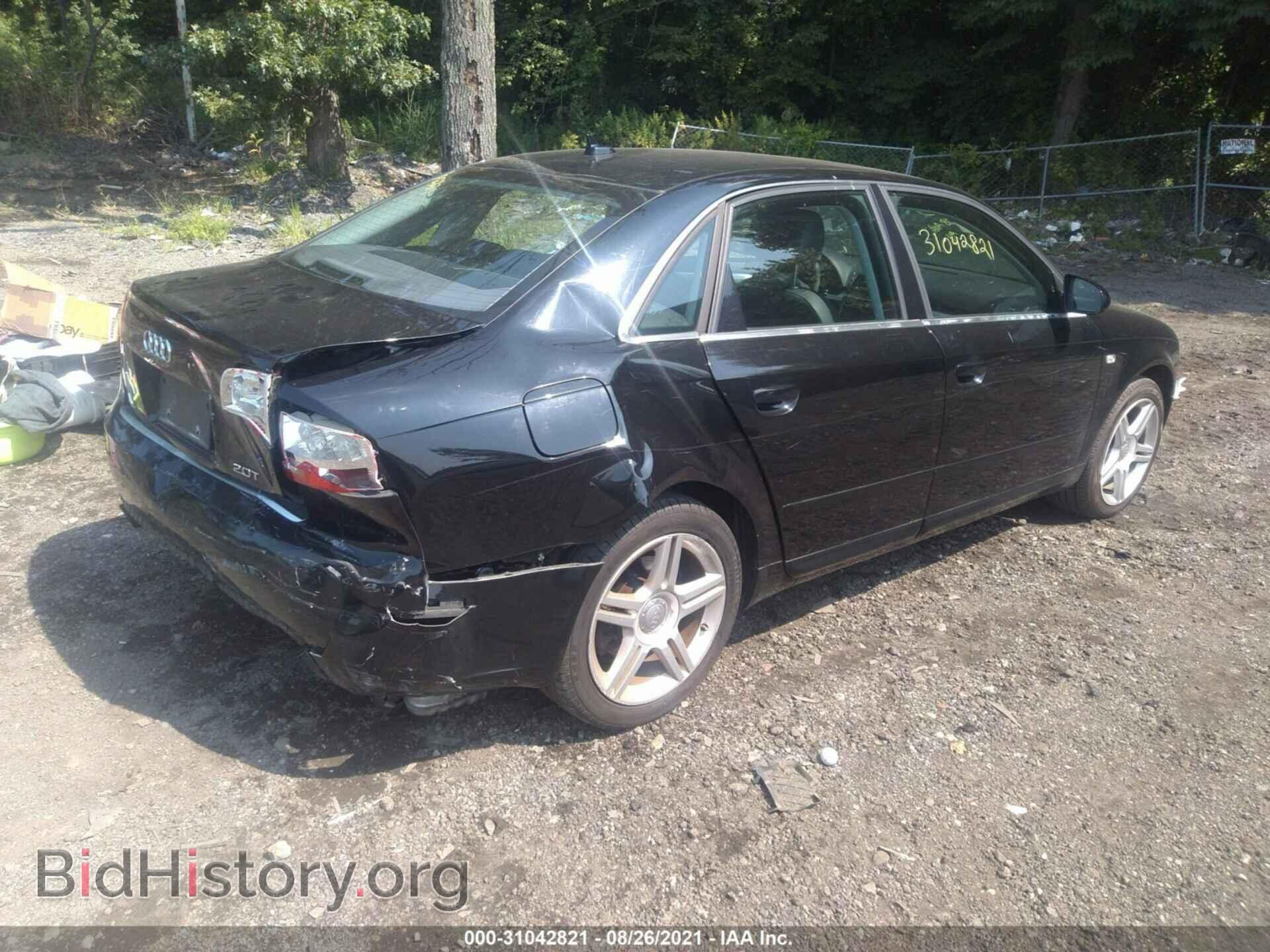2008 AUDI A4 - VIN: WAUAF78EX8A069616 - Photo 4