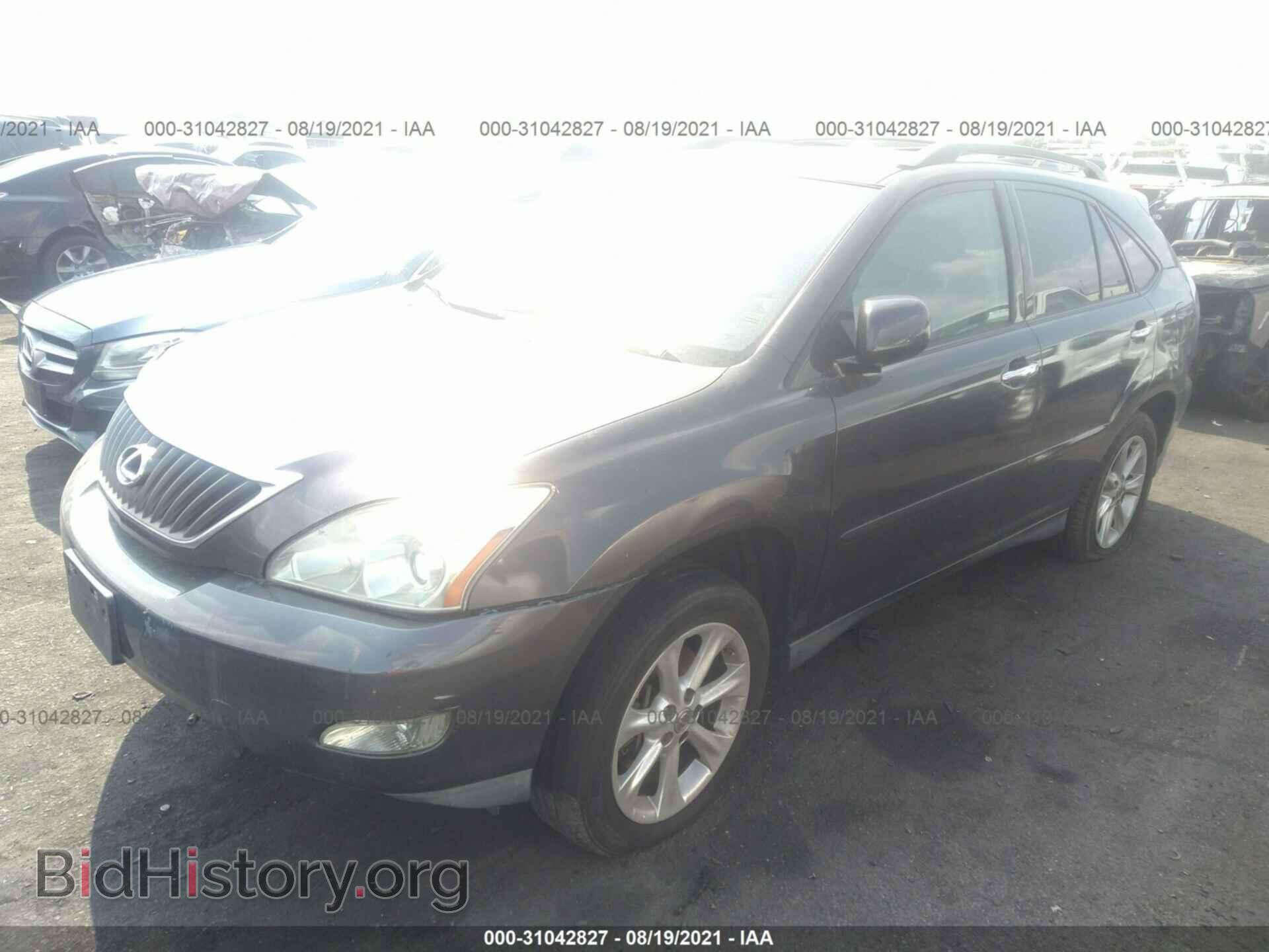 2009 LEXUS RX 350 - VIN: 2T2GK31U99C065455 - Фото 2