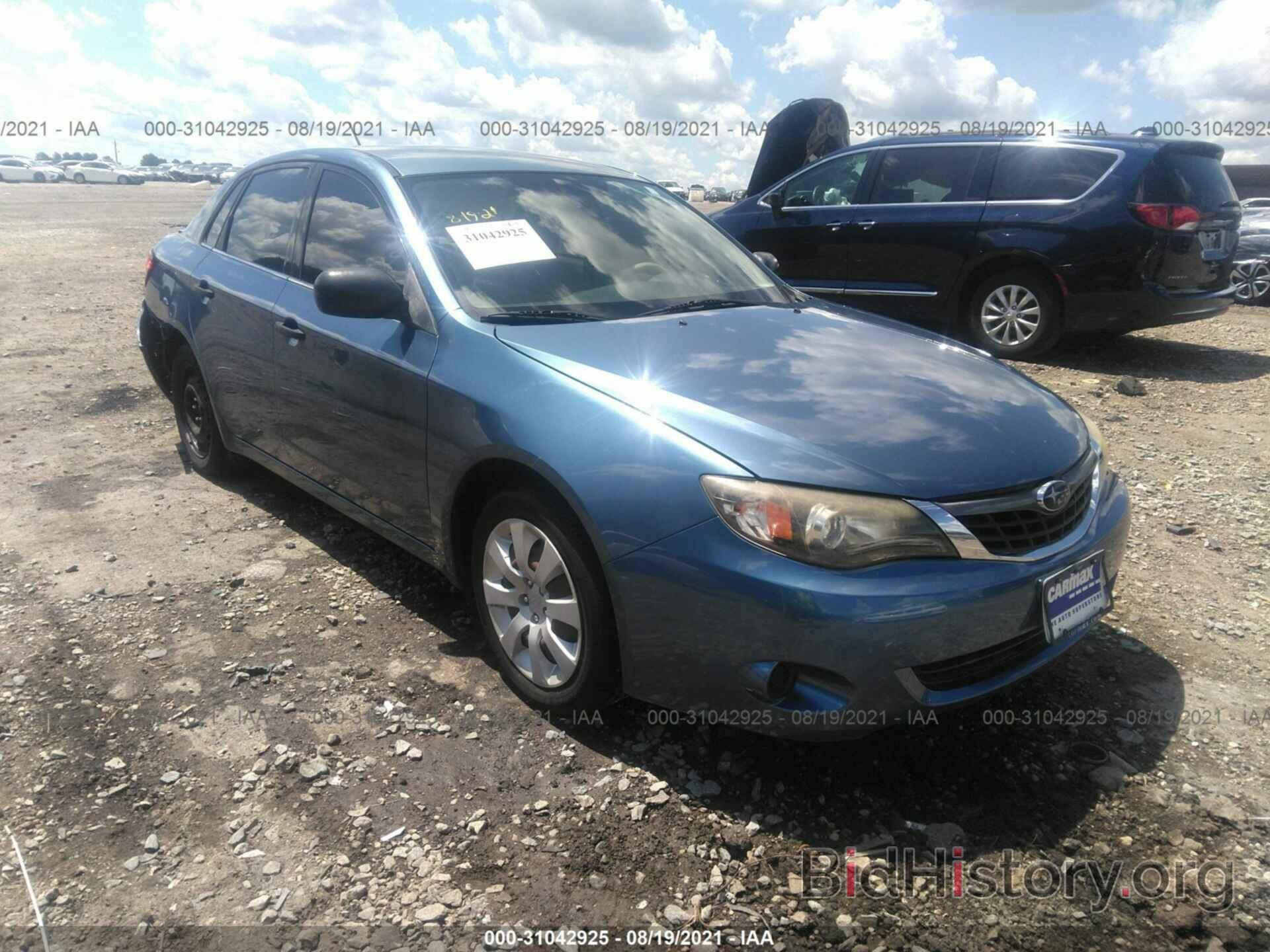 Photo JF1GE61688H528314 - SUBARU IMPREZA SEDAN 2008