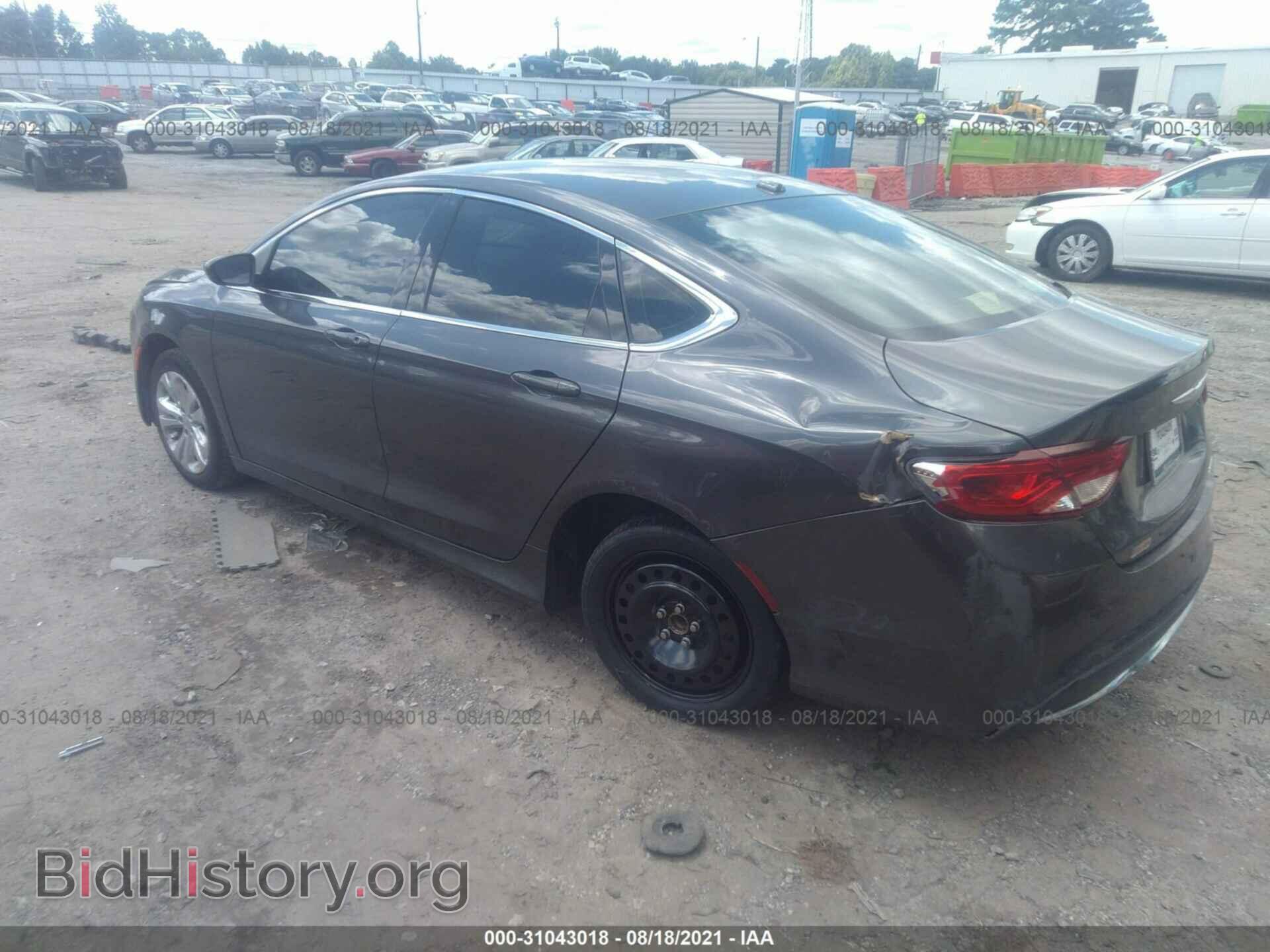 2016 CHRYSLER 200 - VIN: 1C3CCCAB4GN113098 - Фото 3