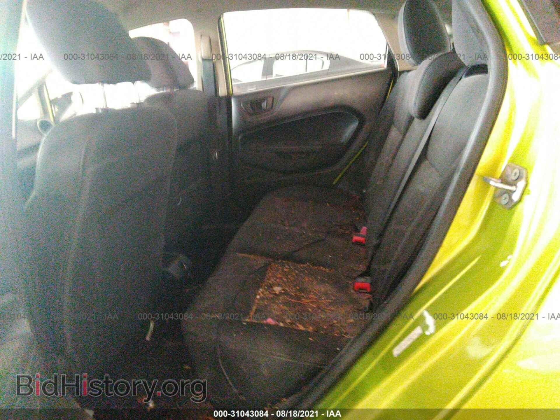 2012 FORD FIESTA - VIN: 3FADP4EJXCM137962 - Фото 8