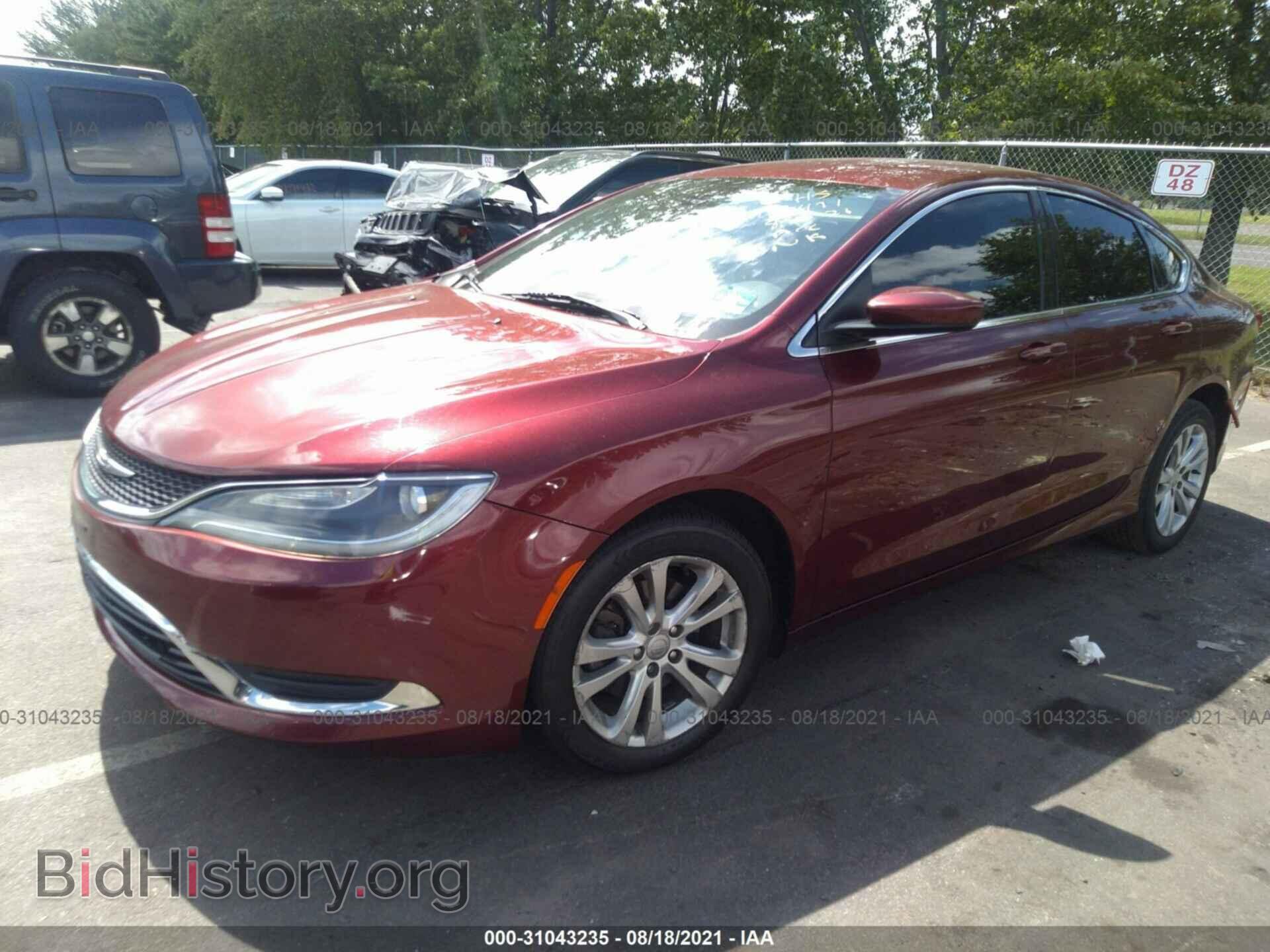 2015 CHRYSLER 200 - VIN: 1C3CCCAB3FN726067 - Фото 2