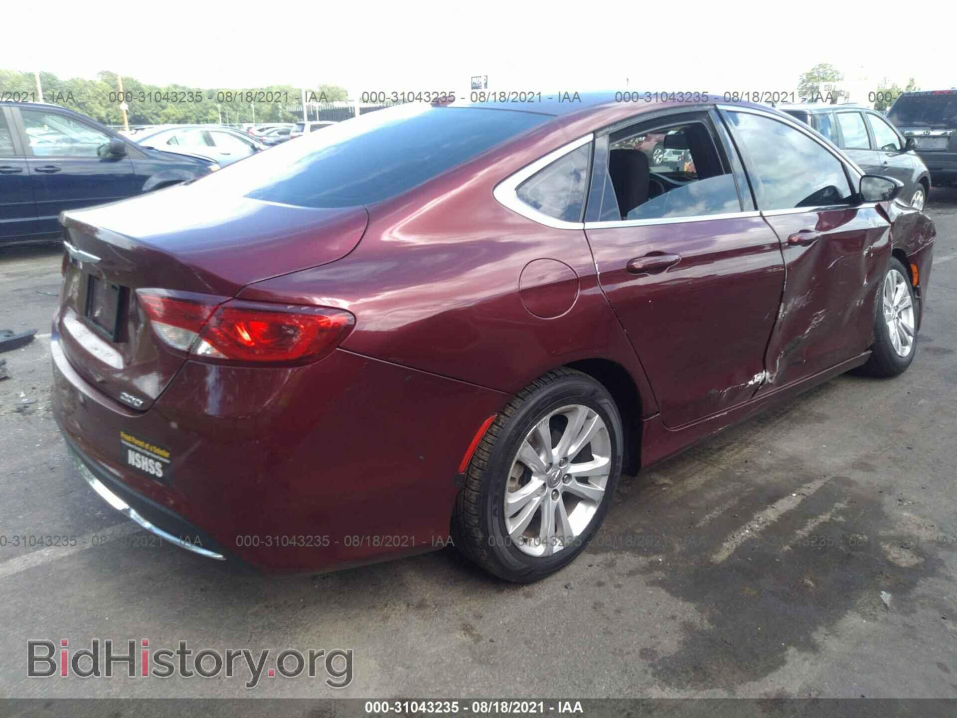2015 CHRYSLER 200 - VIN: 1C3CCCAB3FN726067 - Фото 4