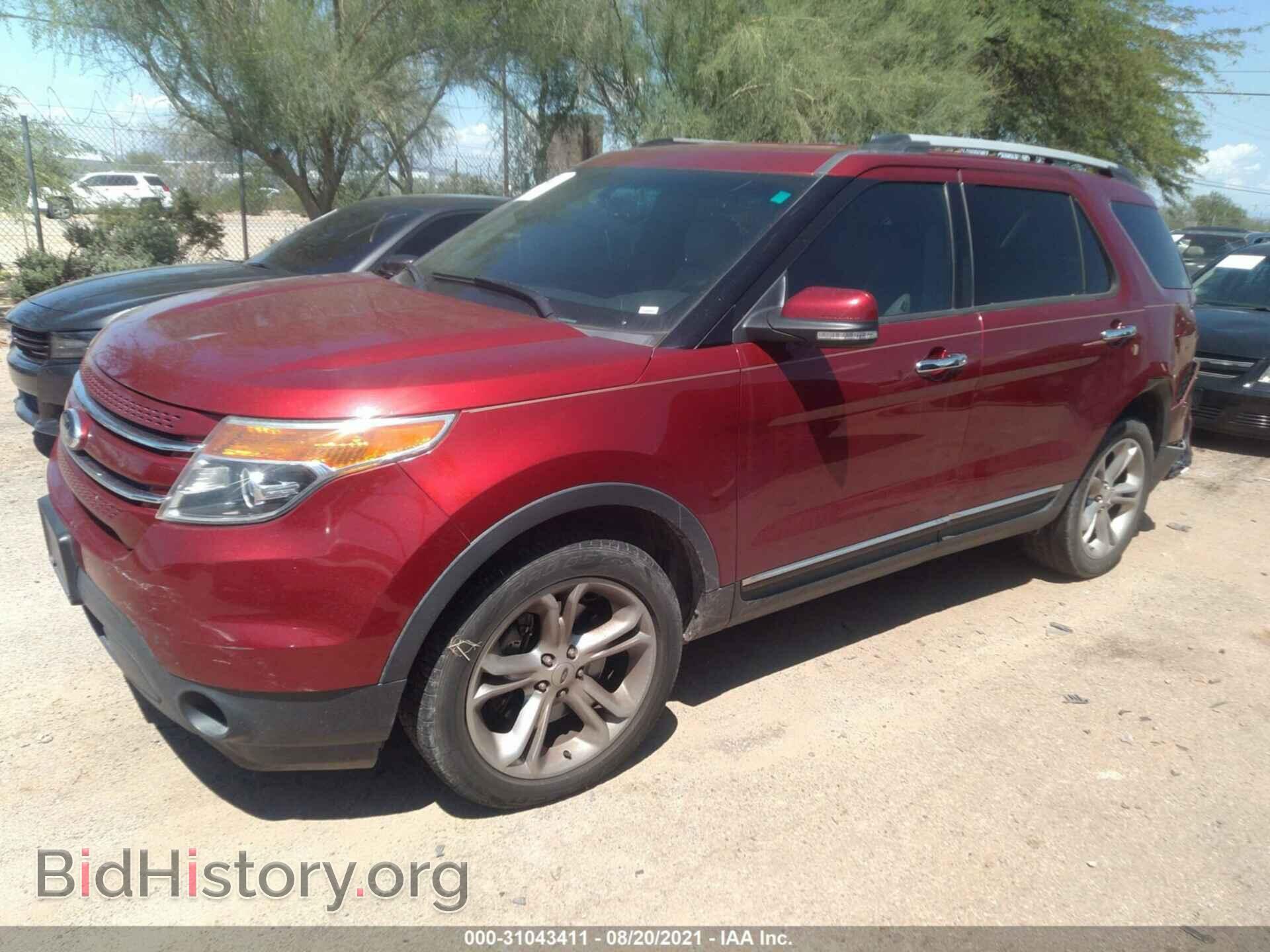 2013 FORD EXPLORER - VIN: 1FM5K8F82DGC07641 - Фото 2