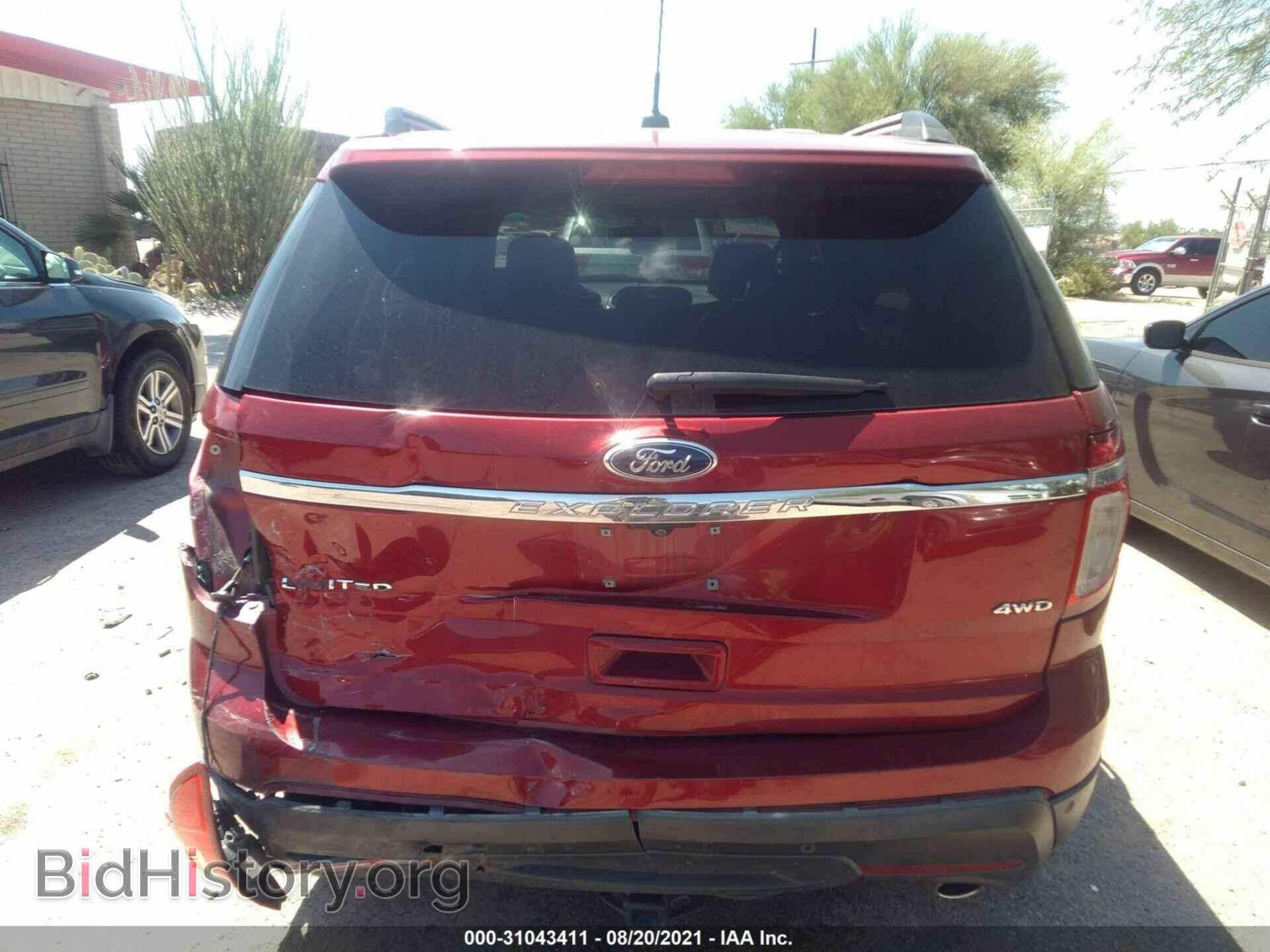 2013 FORD EXPLORER - VIN: 1FM5K8F82DGC07641 - Фото 6