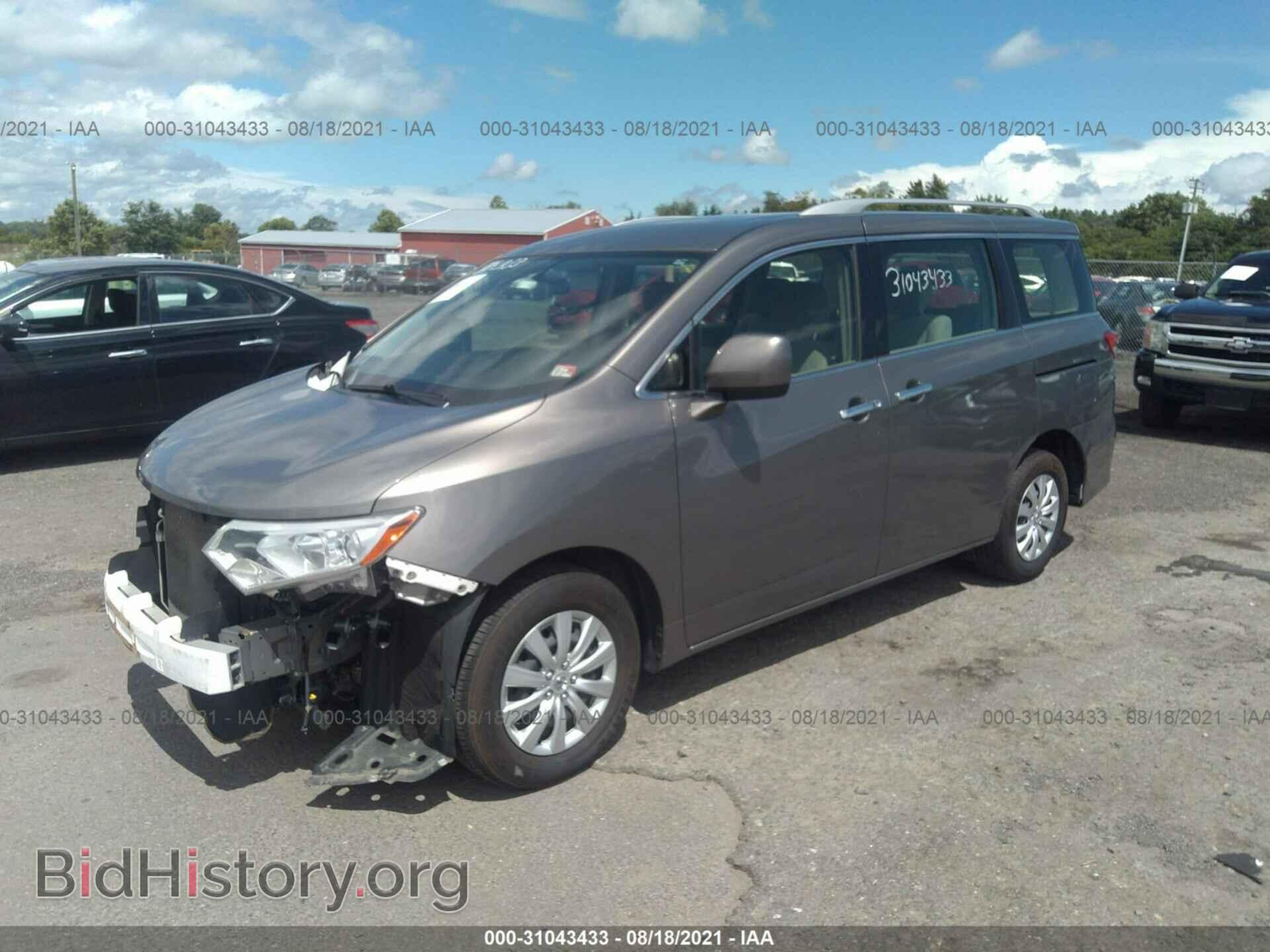 2014 NISSAN QUEST - VIN: JN8AE2KP4E9103599 - Фото 2