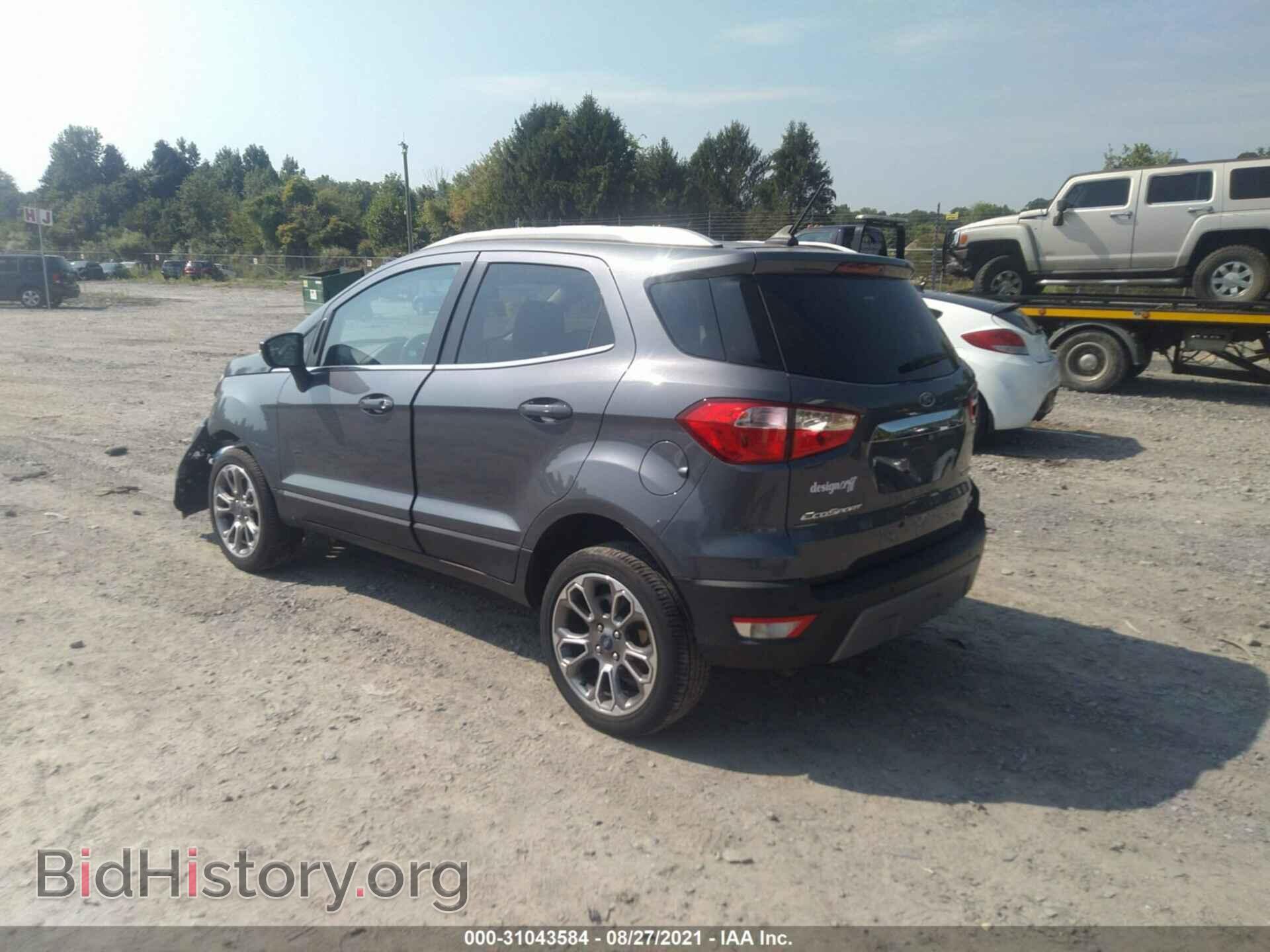 2019 FORD ECOSPORT - VIN: MAJ6S3KL0KC270107 - Фото 3