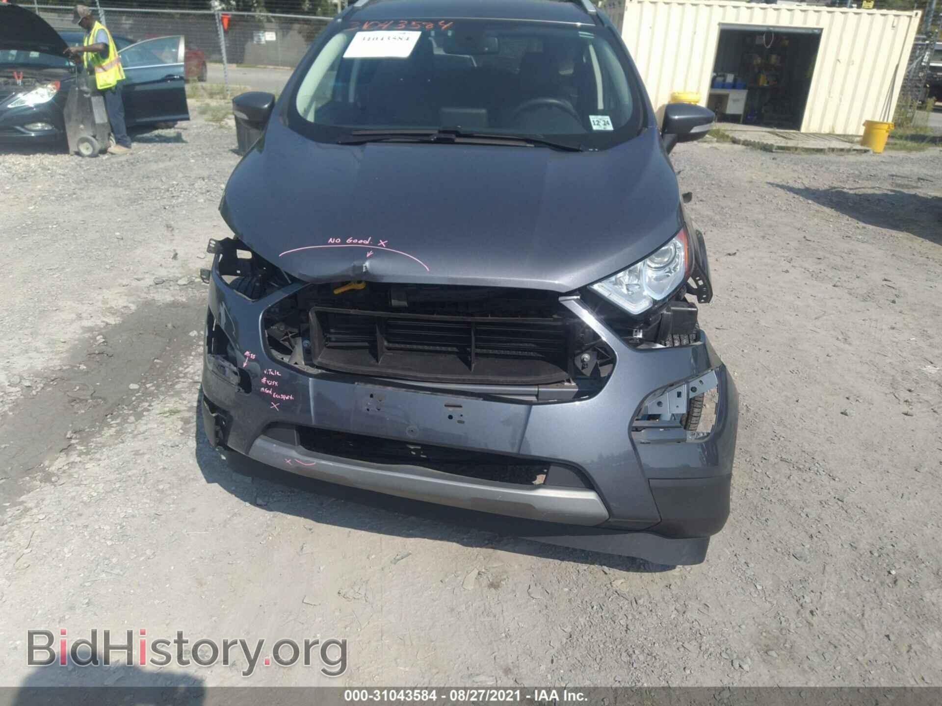 2019 FORD ECOSPORT - VIN: MAJ6S3KL0KC270107 - Фото 6
