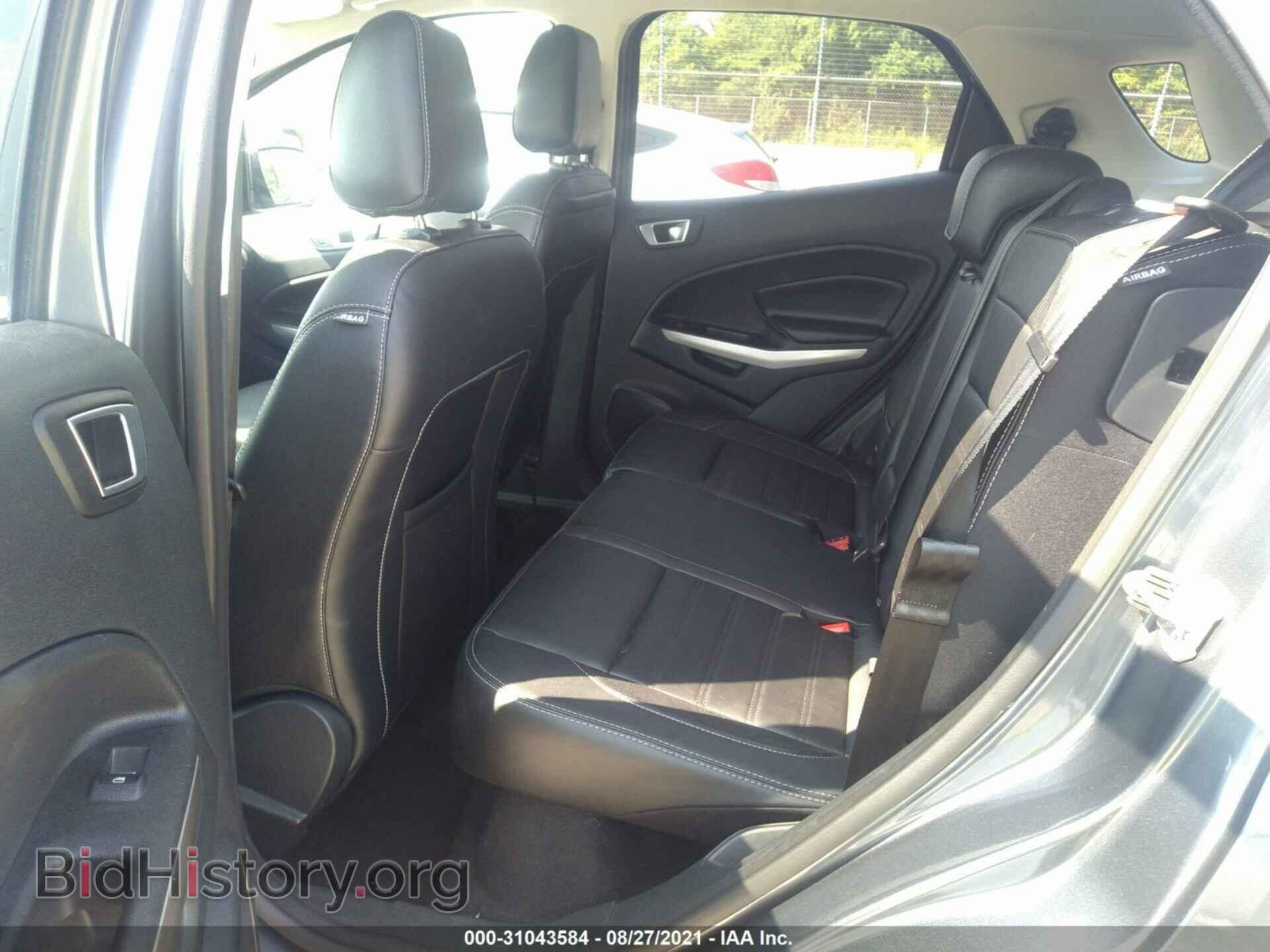 2019 FORD ECOSPORT - VIN: MAJ6S3KL0KC270107 - Фото 8