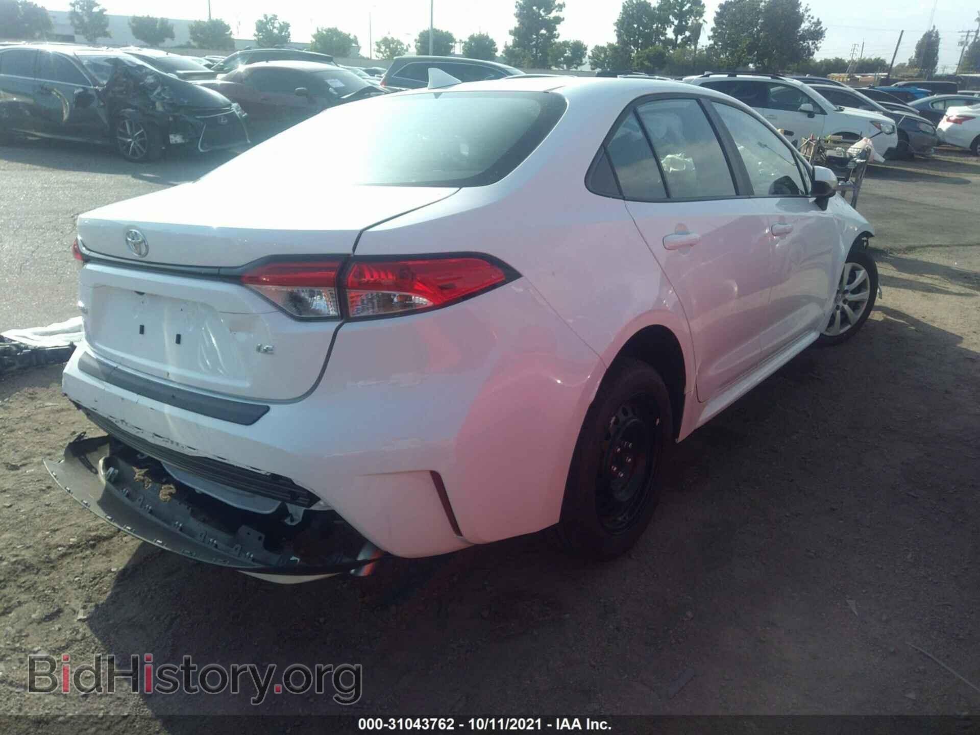 2021 TOYOTA COROLLA - VIN: 5YFEPMAE0MP229597 - Фото 4