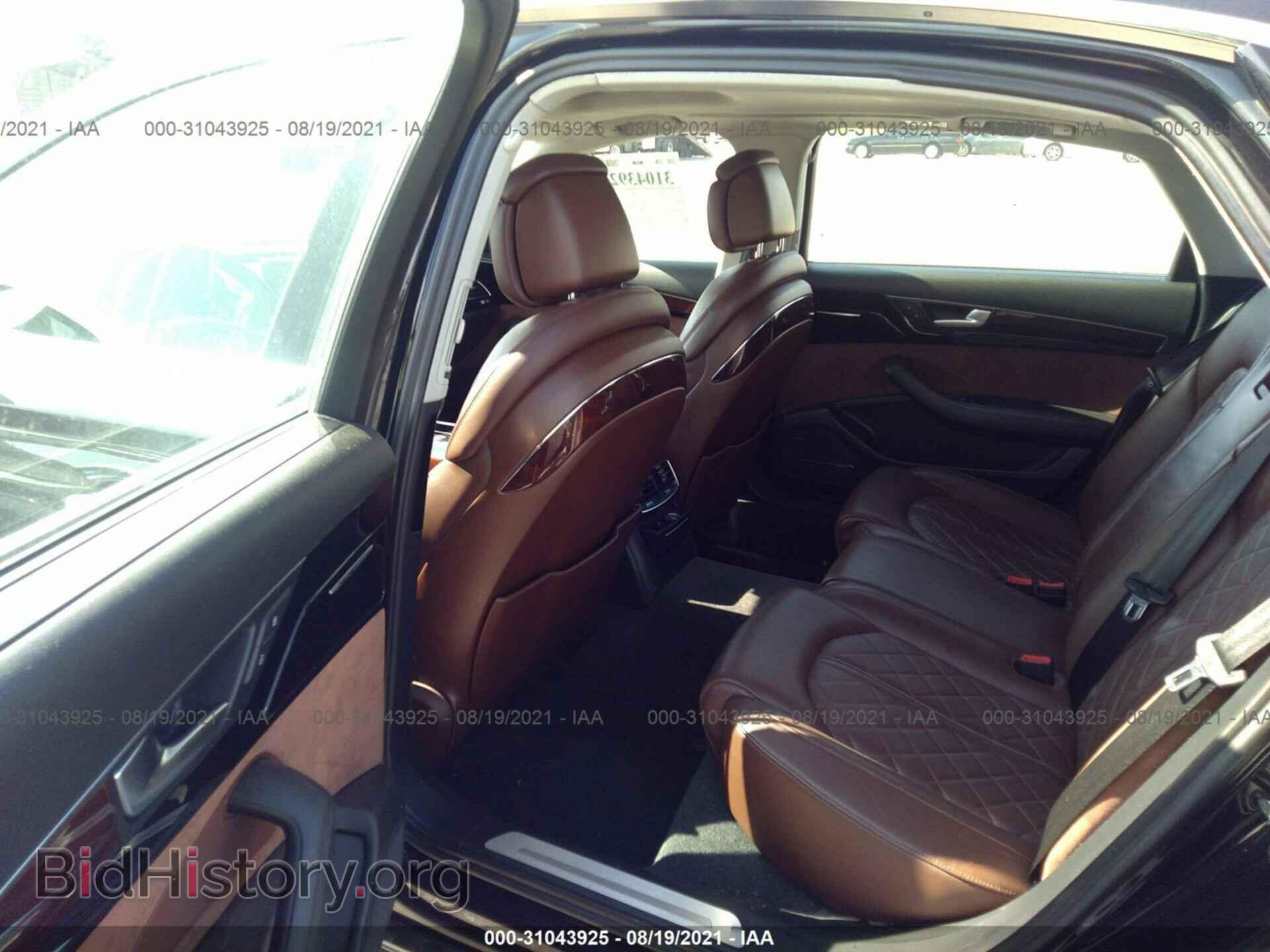 2013 AUDI A8 L - VIN: WAURGAFD1DN000680 - Фото 8