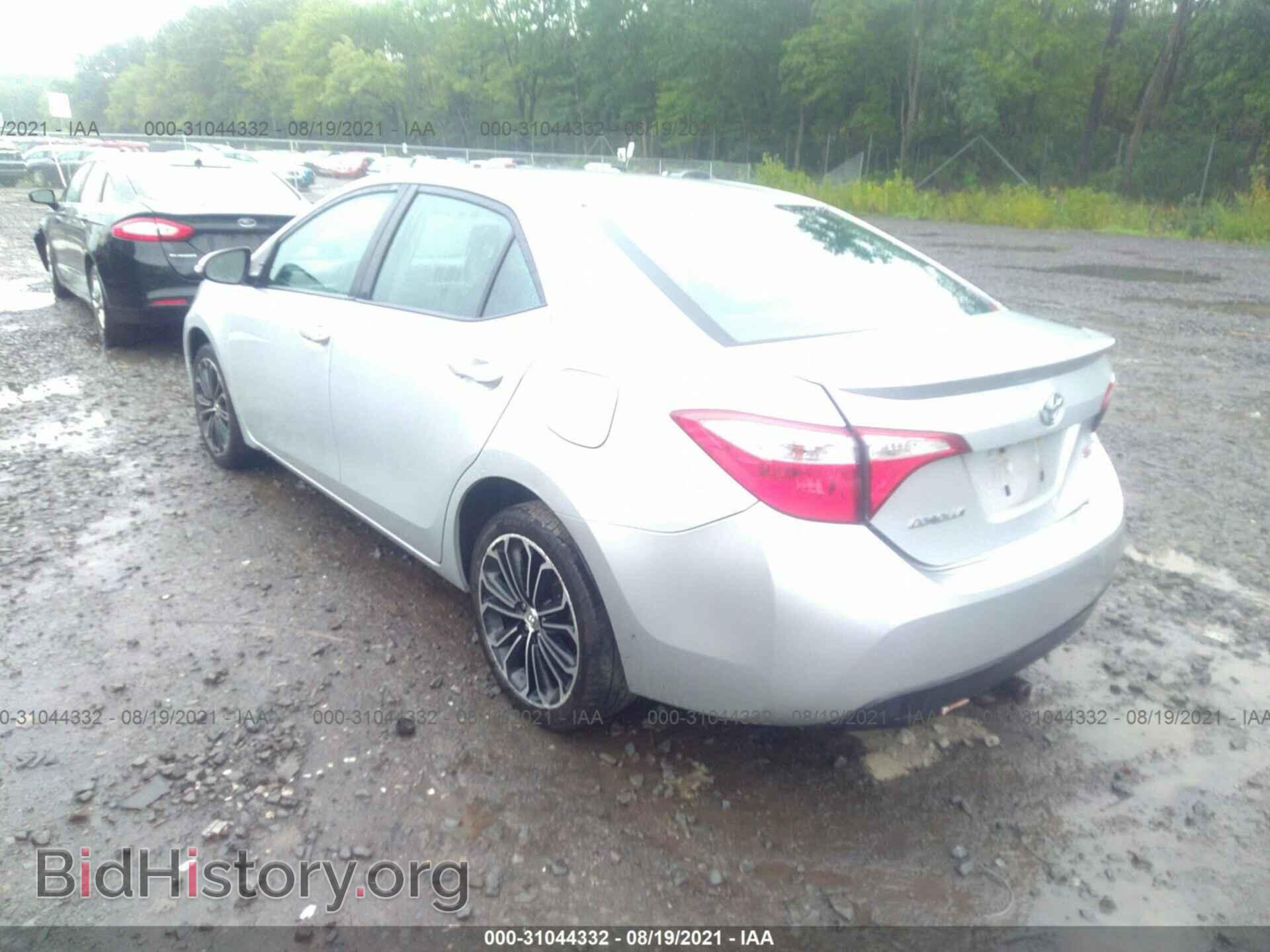 2014 TOYOTA COROLLA - VIN: 2T1BURHE3EC061261 - Фото 3