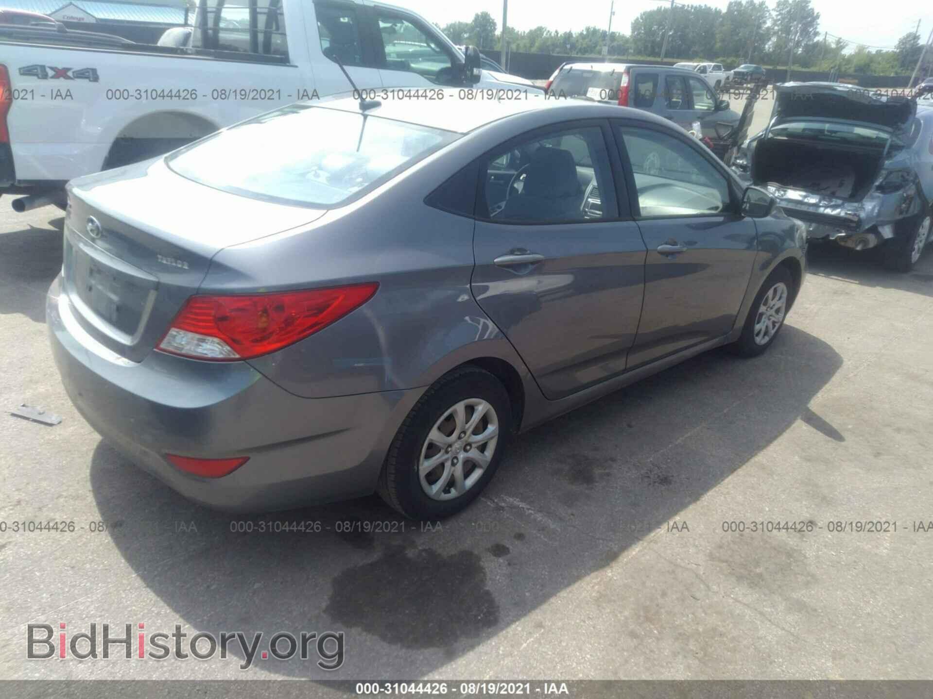 2014 HYUNDAI ACCENT - VIN: KMHCT4AE0EU587284 - Фото 4