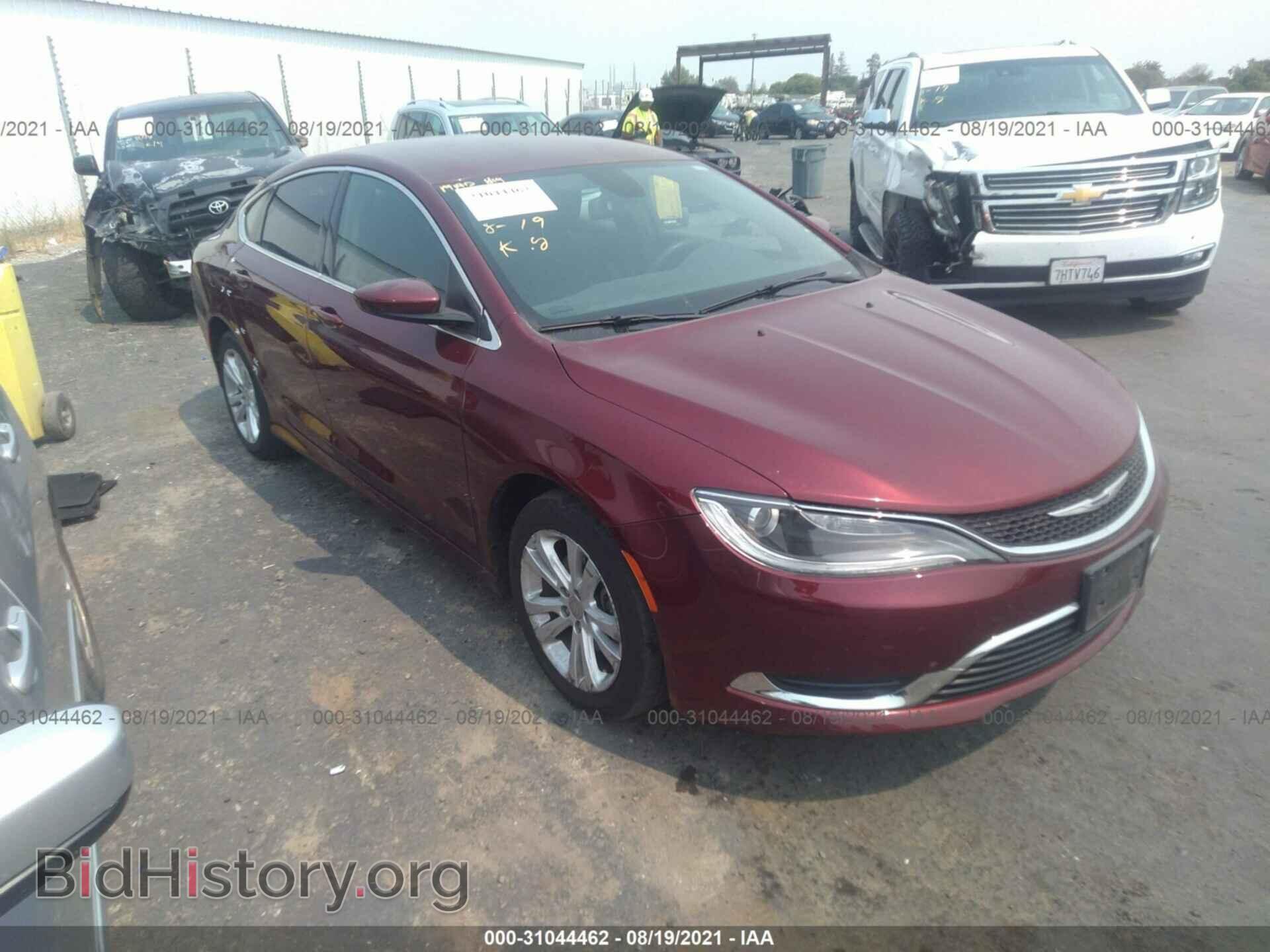 Фотография 1C3CCCAB6FN630630 - CHRYSLER 200 2015