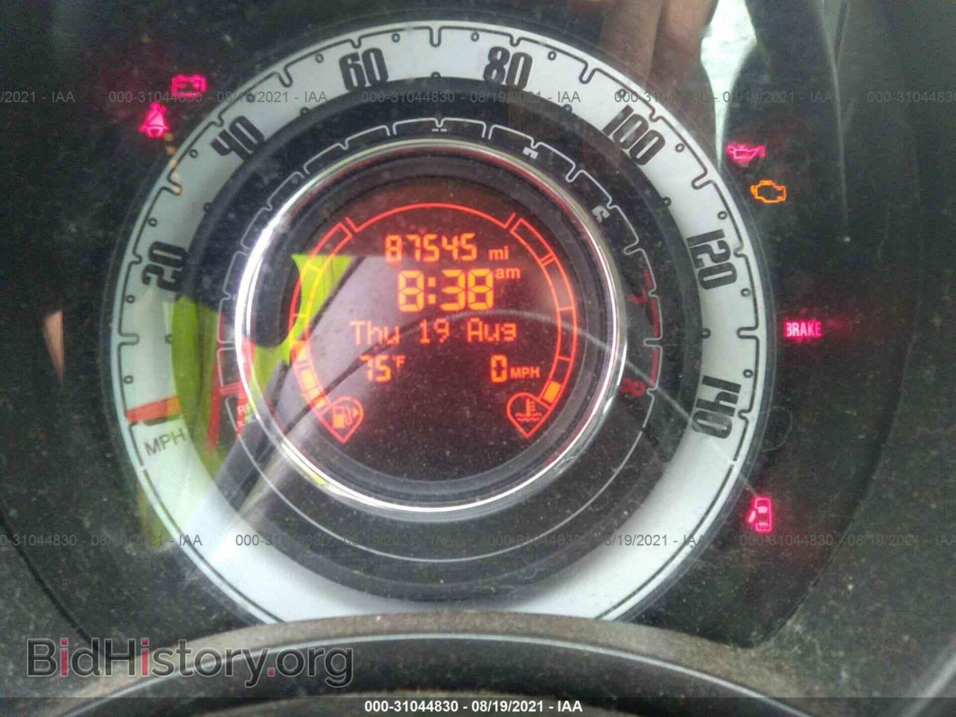 2012 FIAT 500 - VIN: 3C3CFFAR4CT370133 - Фото 7