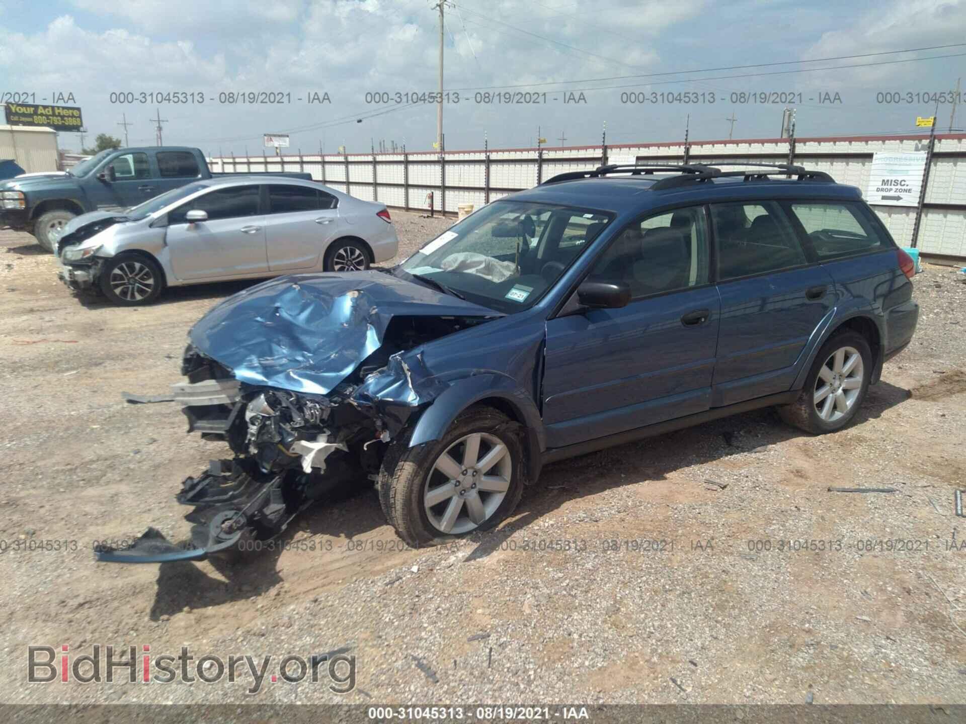 2008 SUBARU OUTBACK - VIN: 4S4BP61C187367276 - Фото 2