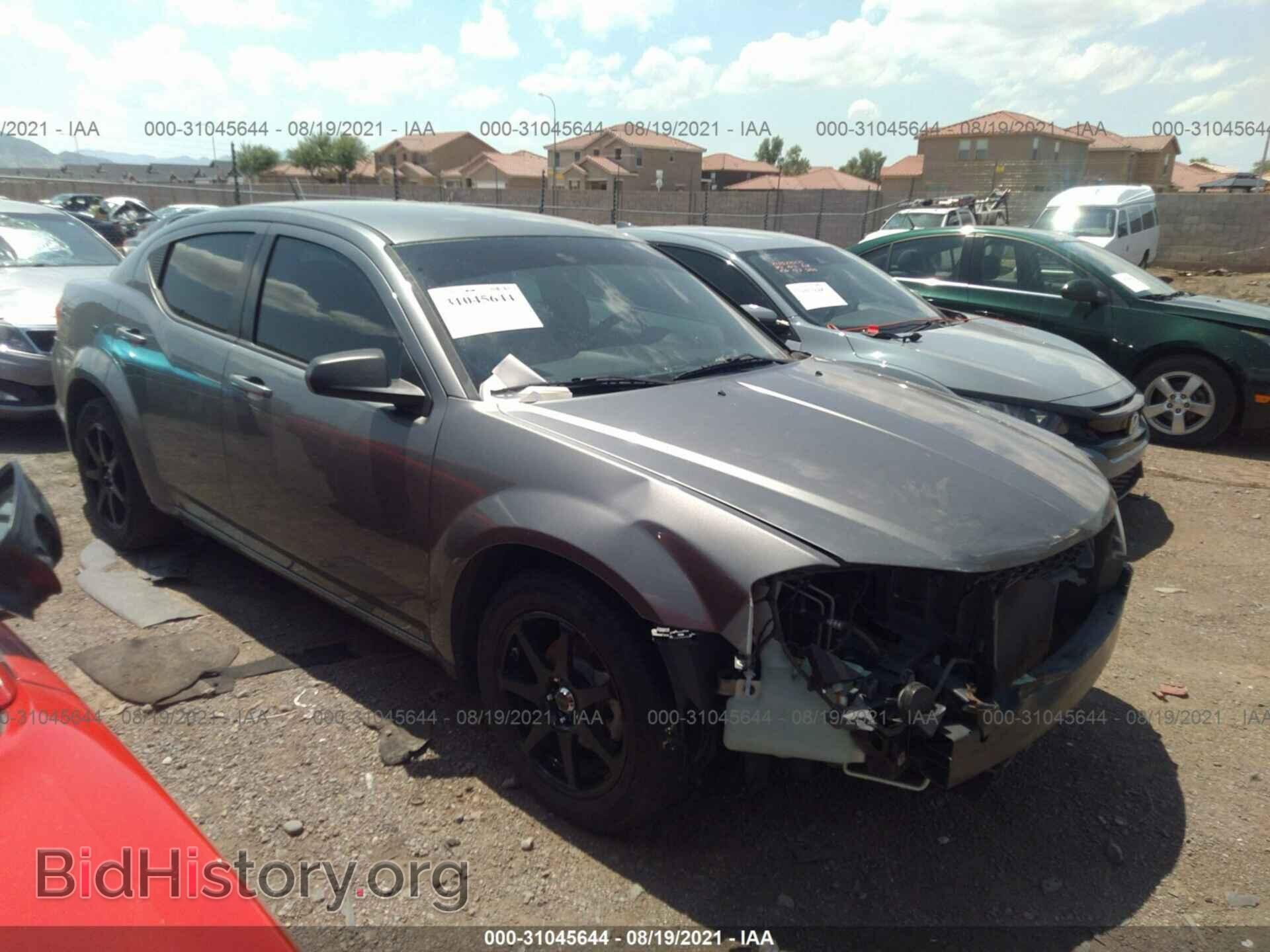 Photo 1C3CDZAB6CN252904 - DODGE AVENGER 2012