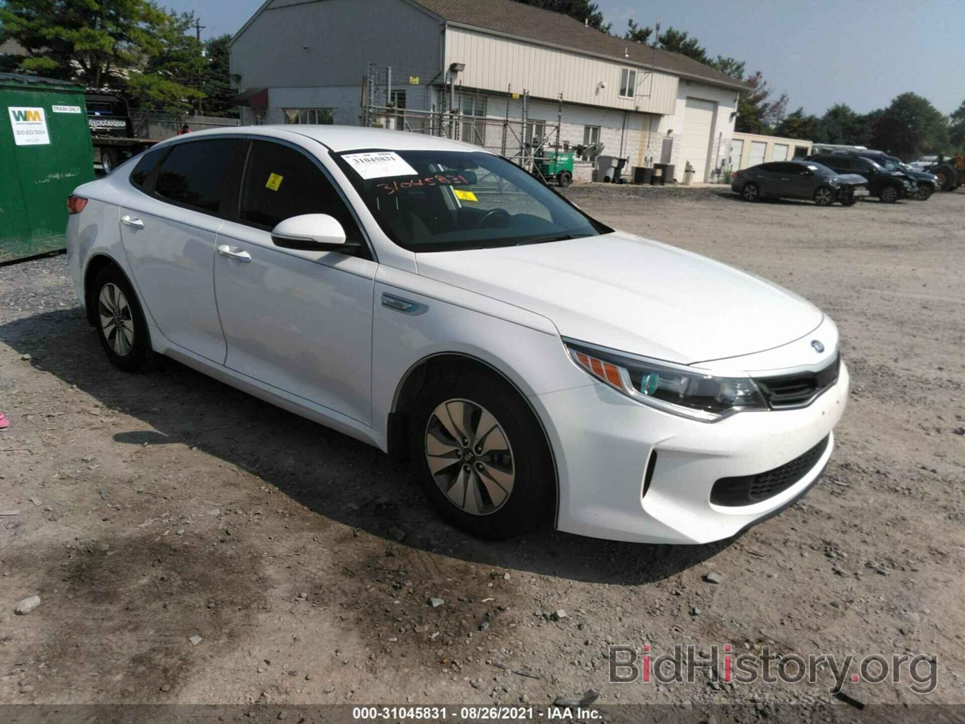 Фотография KNAGT4LE9H5009537 - KIA OPTIMA HYBRID 2017