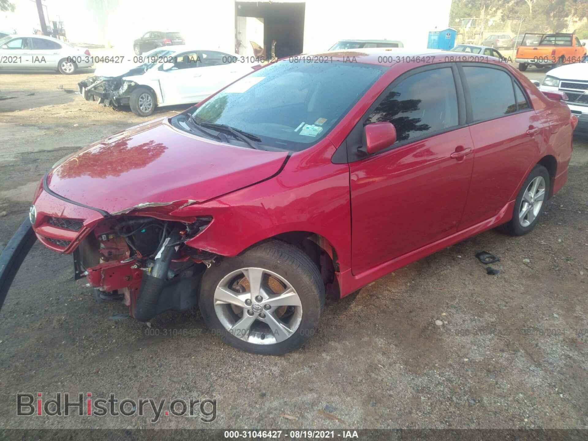 2011 TOYOTA COROLLA - VIN: 2T1BU4EE7BC573088 - Фото 2