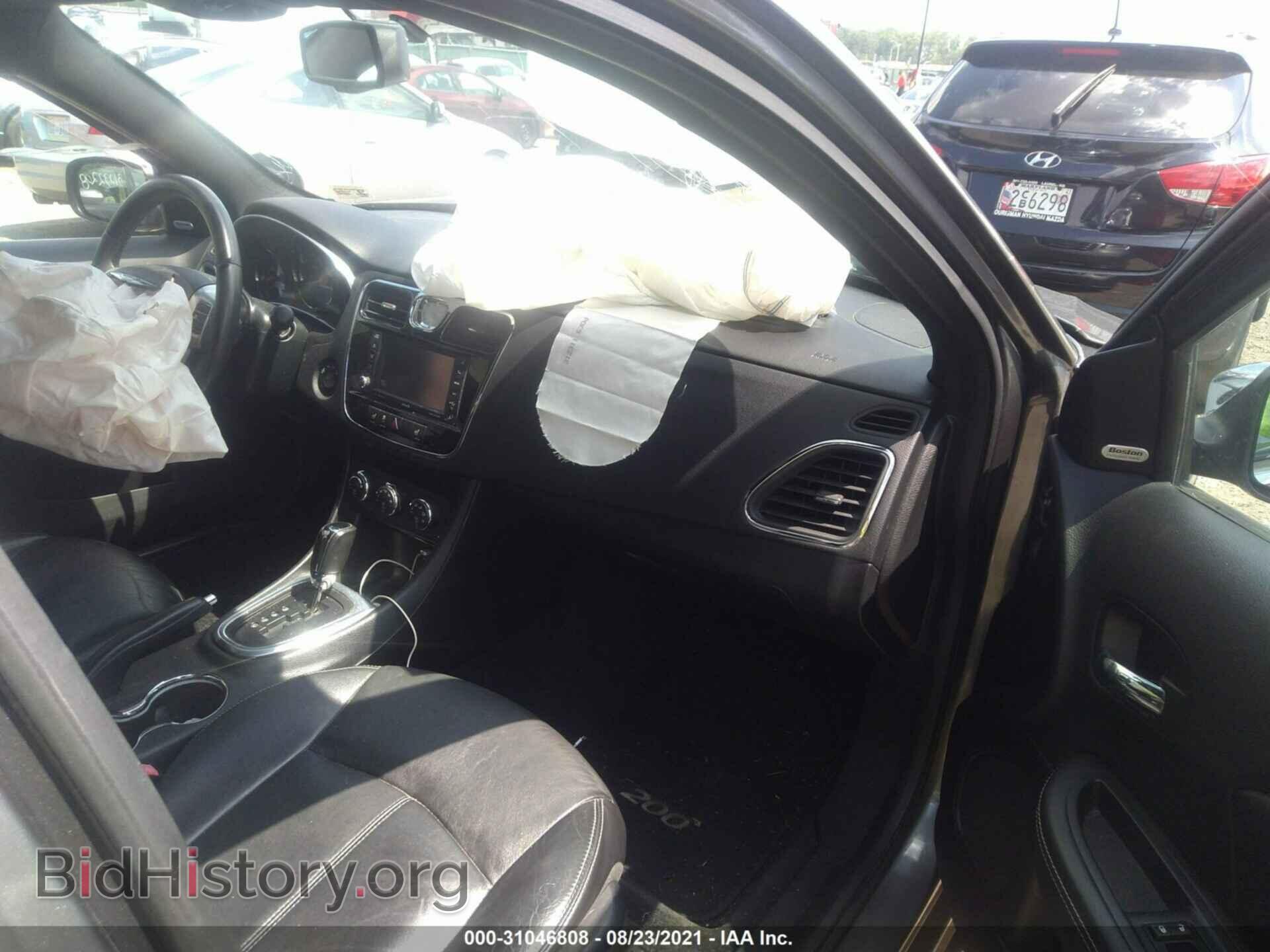2013 CHRYSLER 200 - VIN: 1C3CCBCG0DN702115 - Фото 5