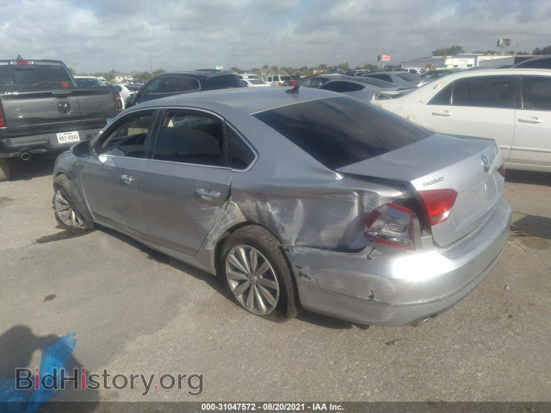 2012 VOLKSWAGEN PASSAT - VIN: 1VWCH7A3XCC032946 - Фото 3