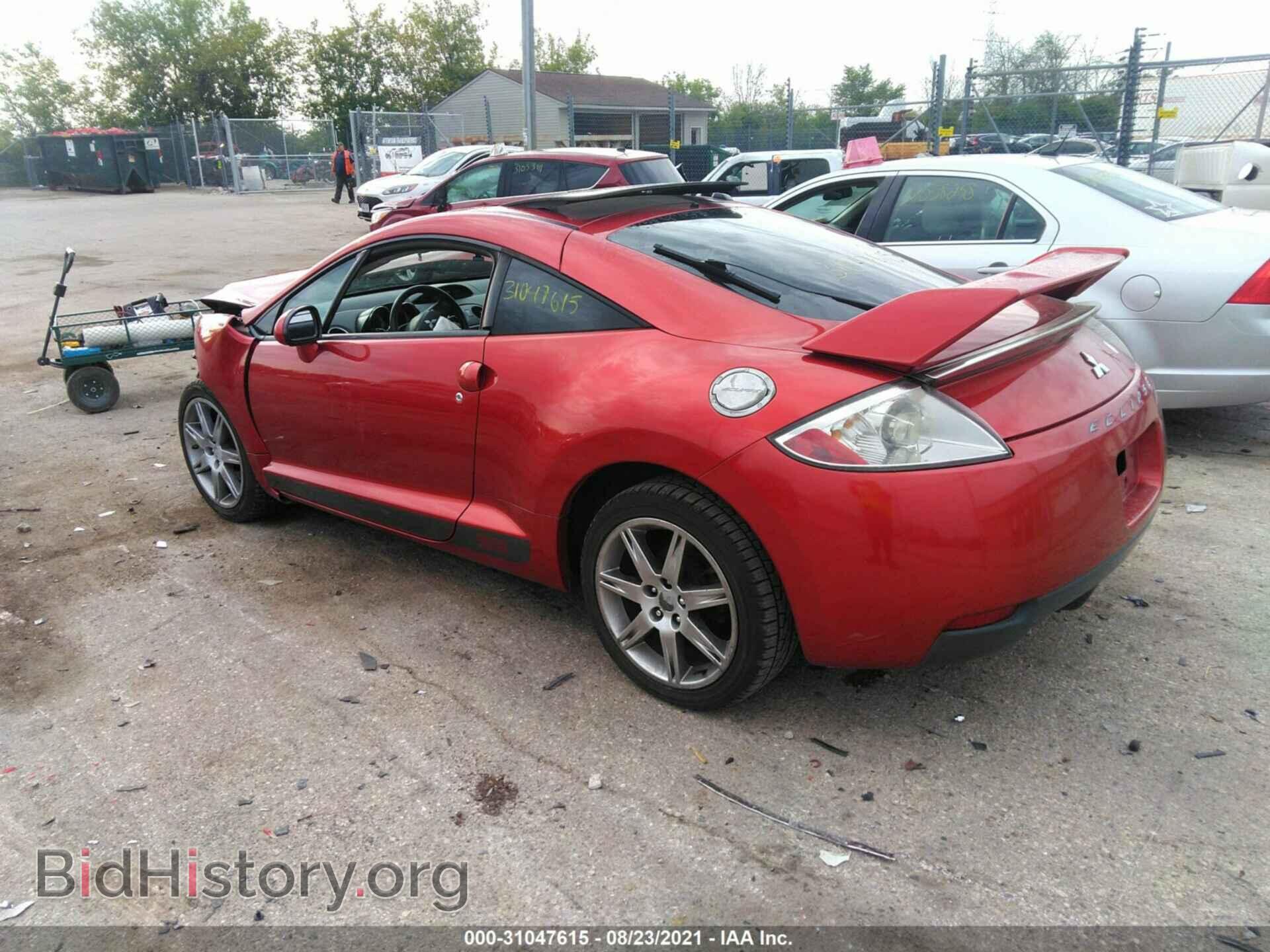 2008 MITSUBISHI ECLIPSE - VIN: 4A3AK64F28E033285 - Фото 3
