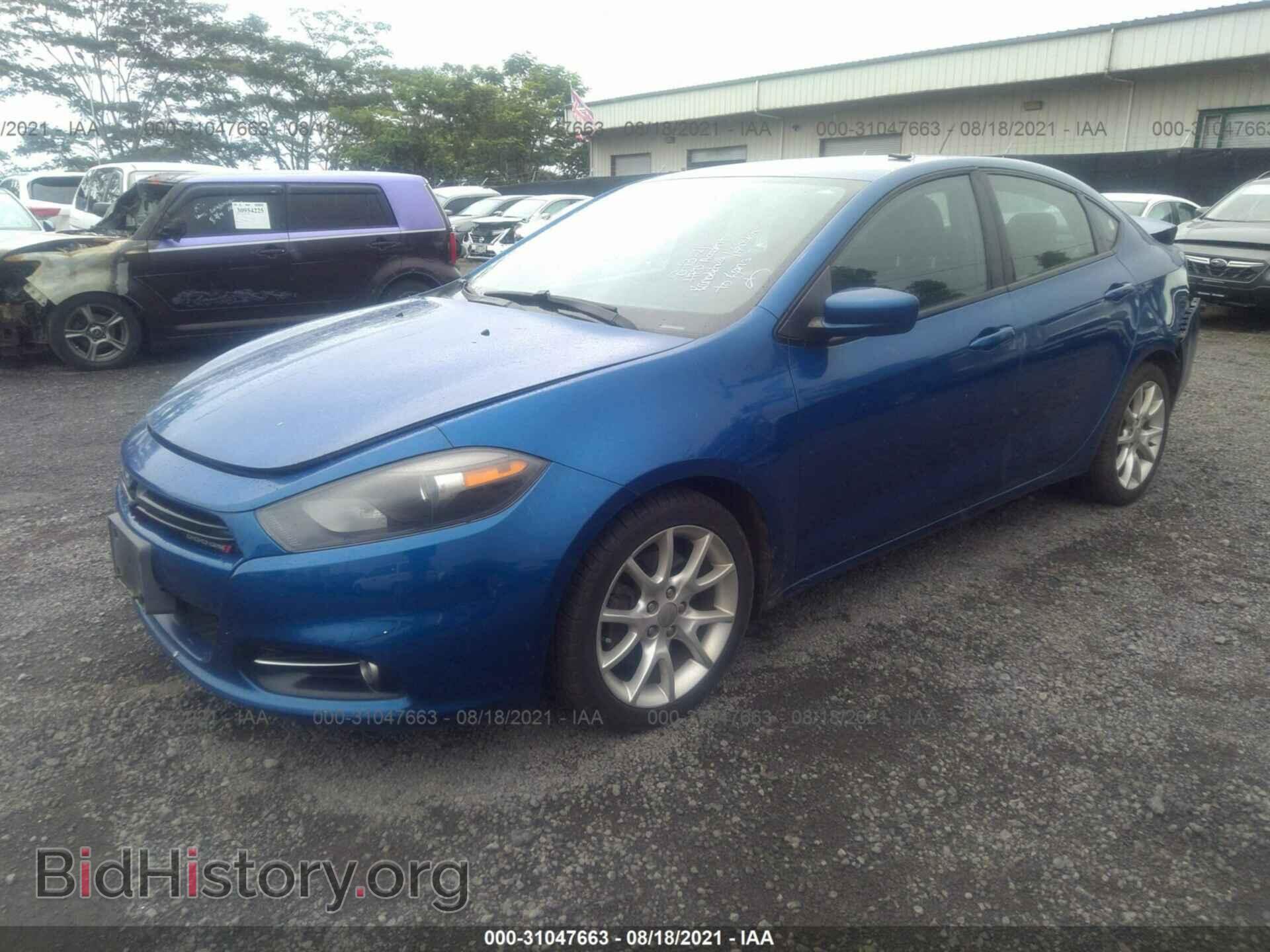 2013 DODGE DART - VIN: 1C3CDFBA7DD347631 - Фото 2