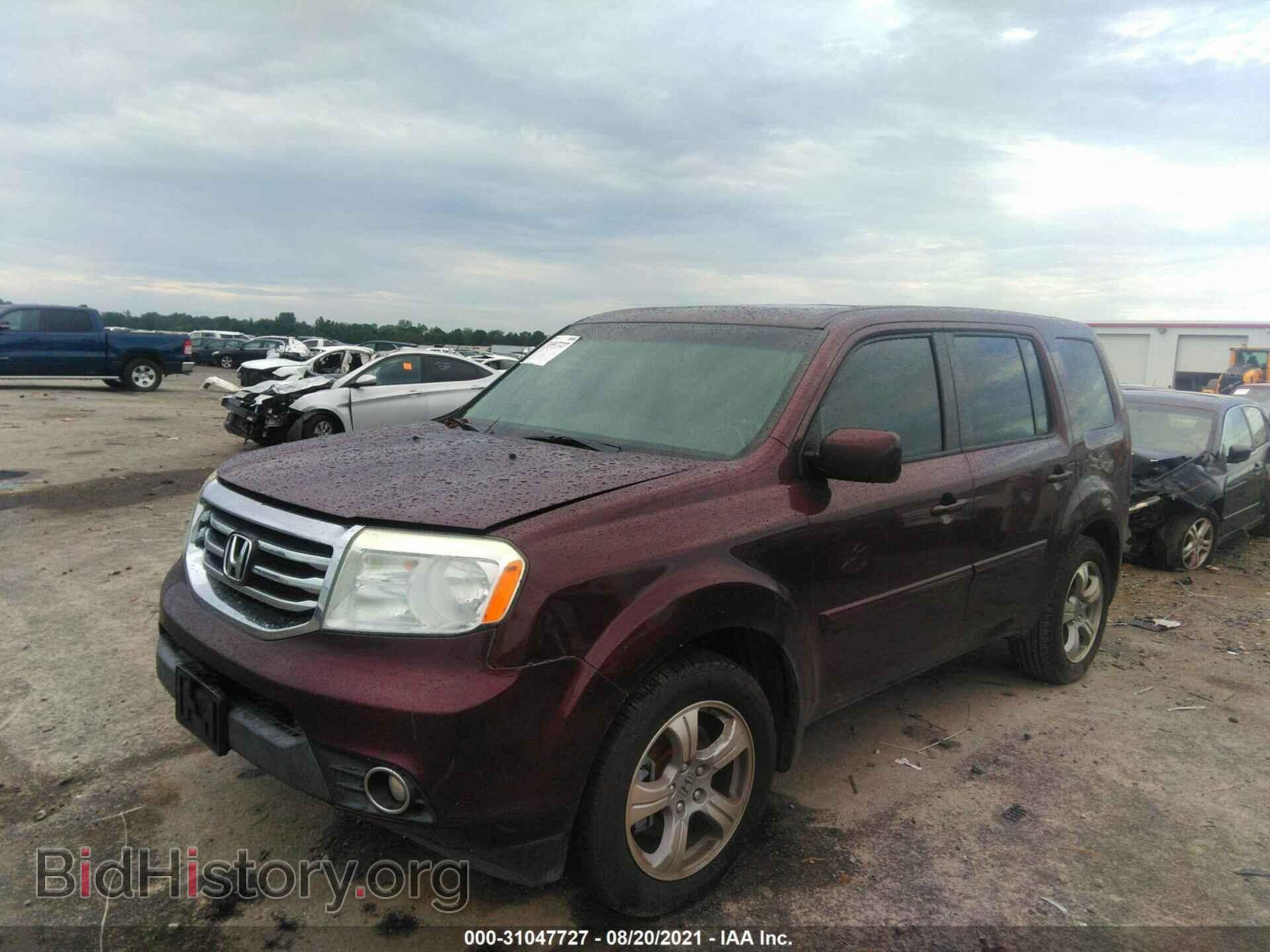 2013 HONDA PILOT - VIN: 5FNYF3H62DB021239 - Фото 2