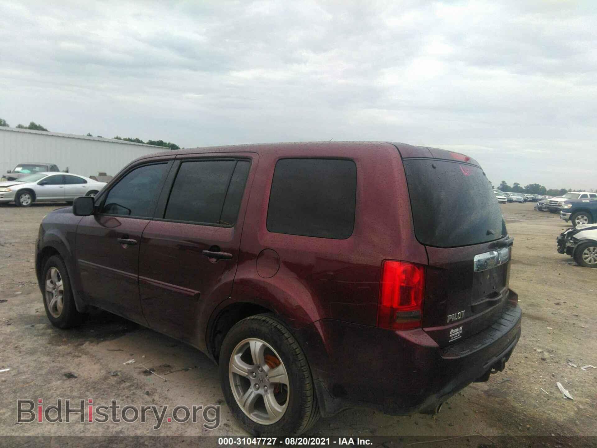 2013 HONDA PILOT - VIN: 5FNYF3H62DB021239 - Фото 3
