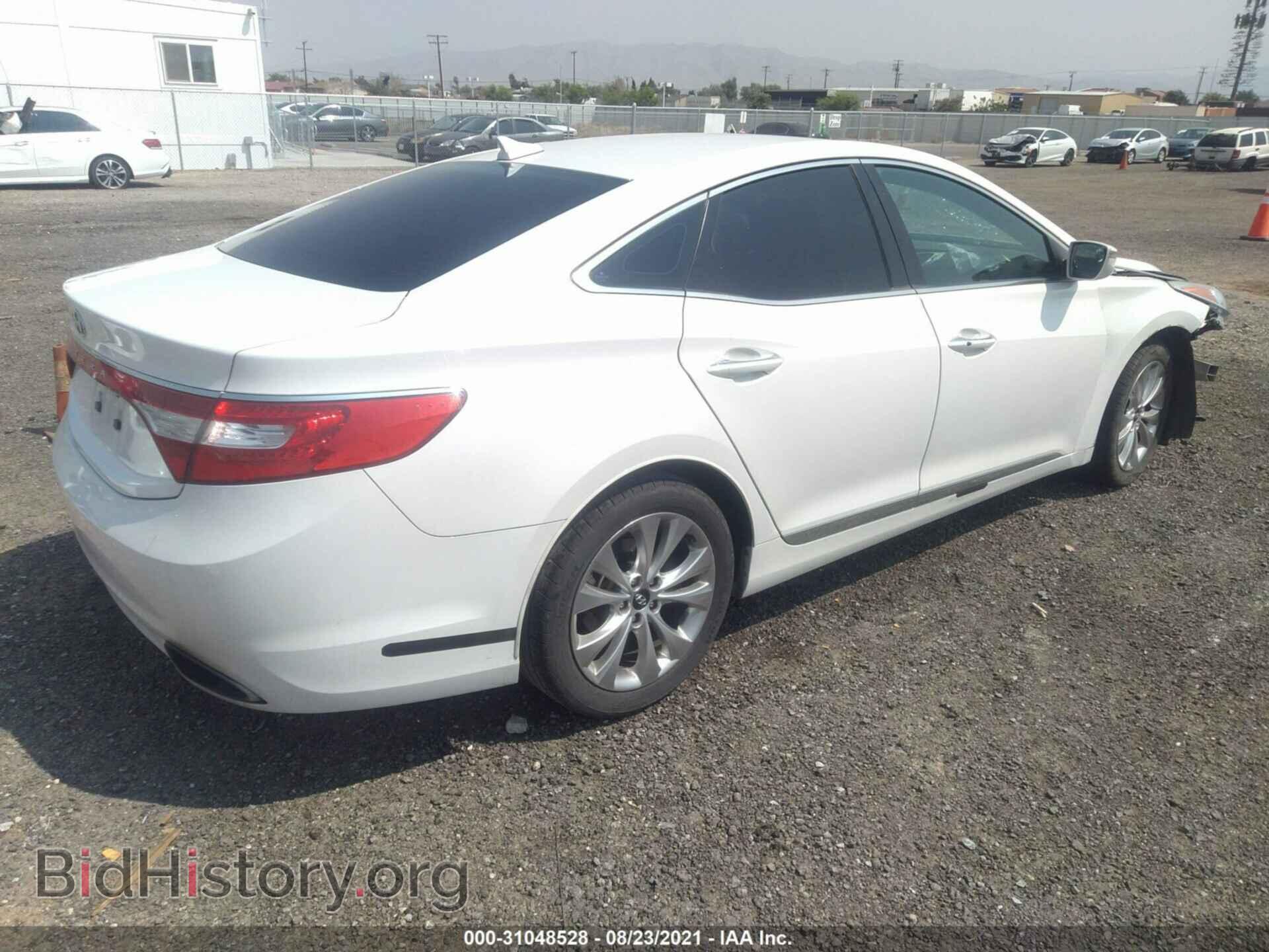 2012 HYUNDAI AZERA - VIN: KMHFG4JG2CA169214 - Фото 4