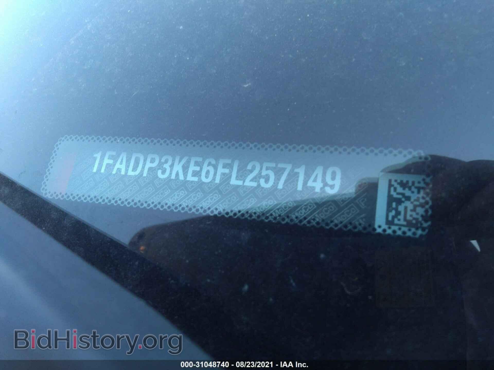 2015 FORD FOCUS - VIN: 1FADP3KE6FL257149 - Фото 9