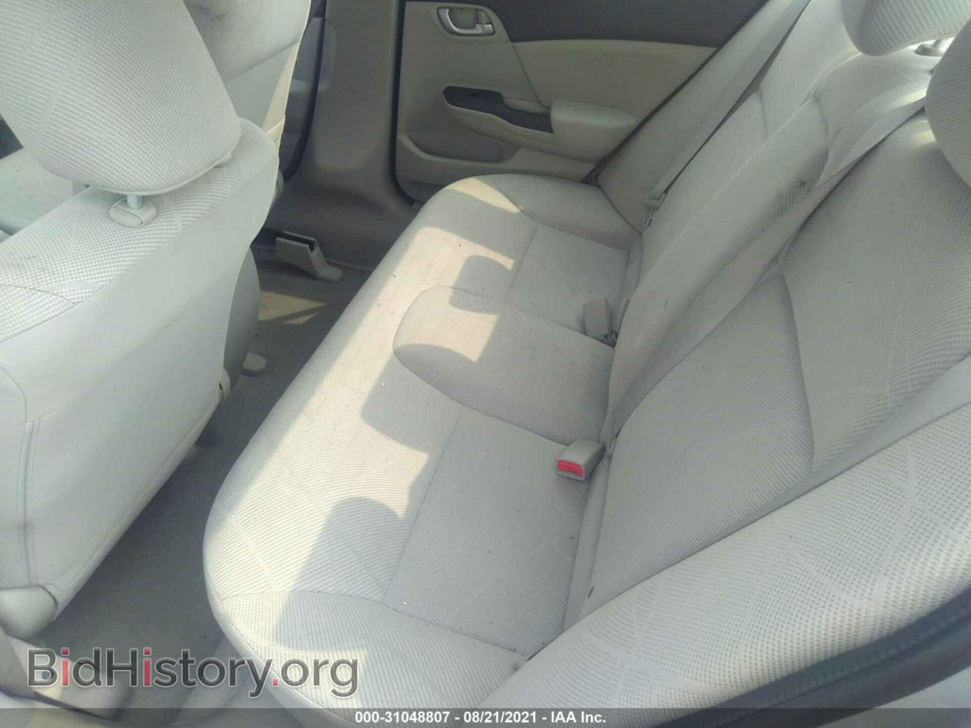 2012 HONDA CIVIC SDN - VIN: 19XFB2F53CE091327 - Фото 8