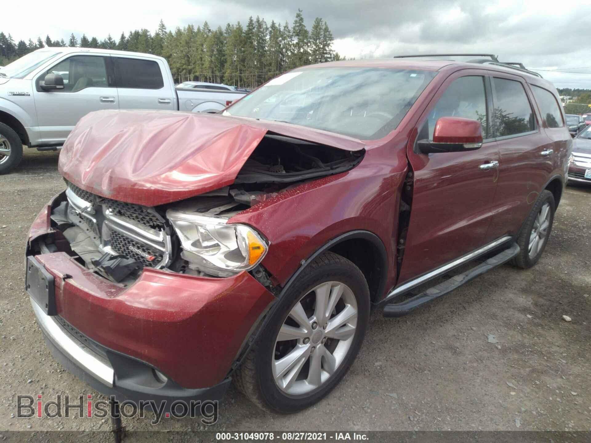2013 DODGE DURANGO - VIN: 1C4RDJDG1DC672324 - Фото 2