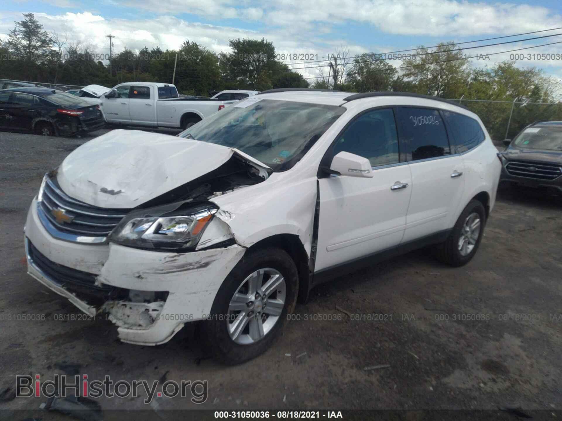 2014 CHEVROLET TRAVERSE - VIN: 1GNKRGKD4EJ117239 - Фото 2