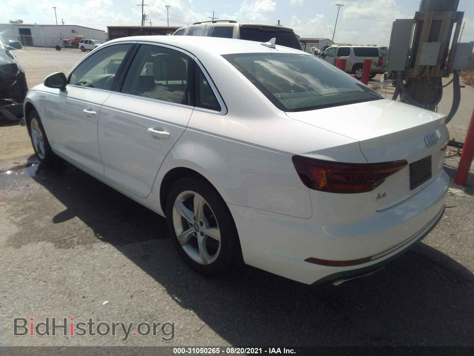 2019 AUDI A4 - VIN: WAUGMAF48KA032188 - Фото 3