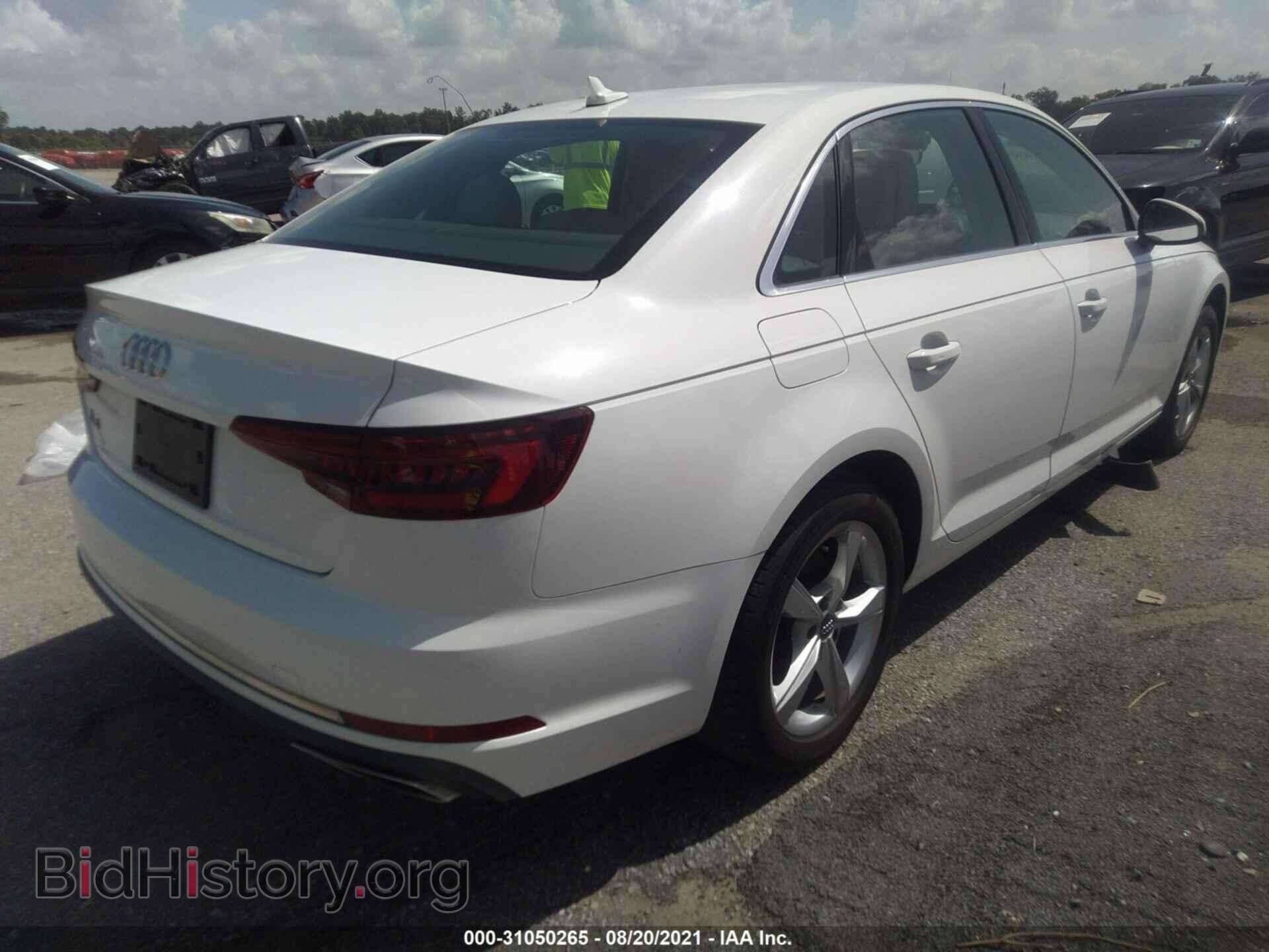 2019 AUDI A4 - VIN: WAUGMAF48KA032188 - Фото 4
