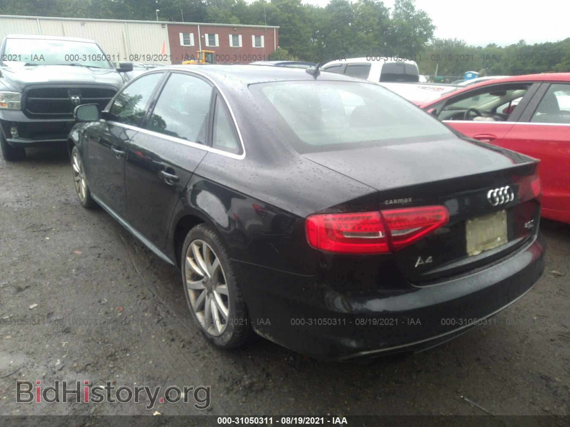 2014 AUDI A4 - VIN: WAUBFAFL2EA068541 - Фото 3