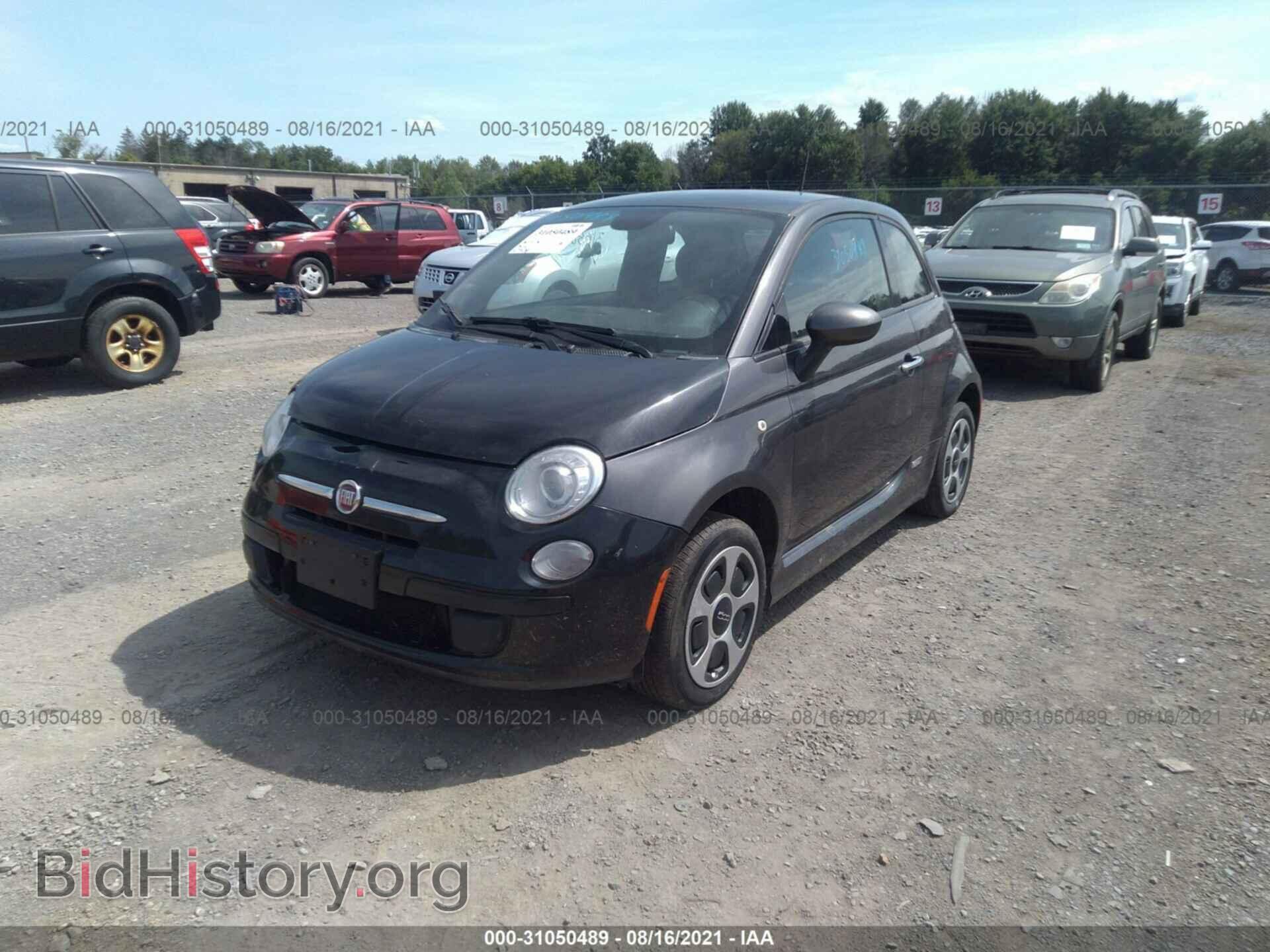 2015 FIAT 500E - VIN: 3C3CFFGE4FT581714 - Фото 2