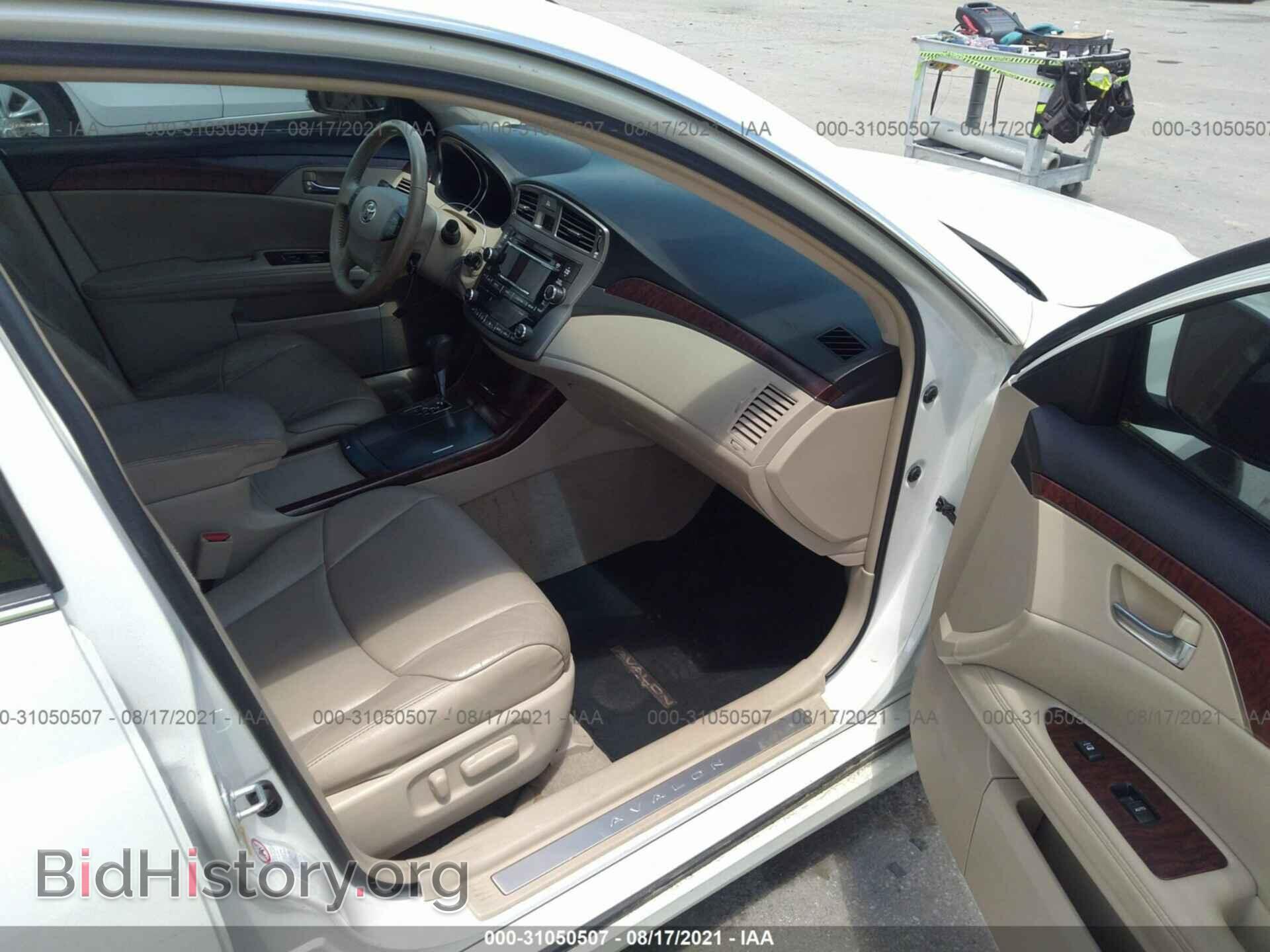2011 TOYOTA AVALON - VIN: 4T1BK3DBXBU436751 - Фото 5