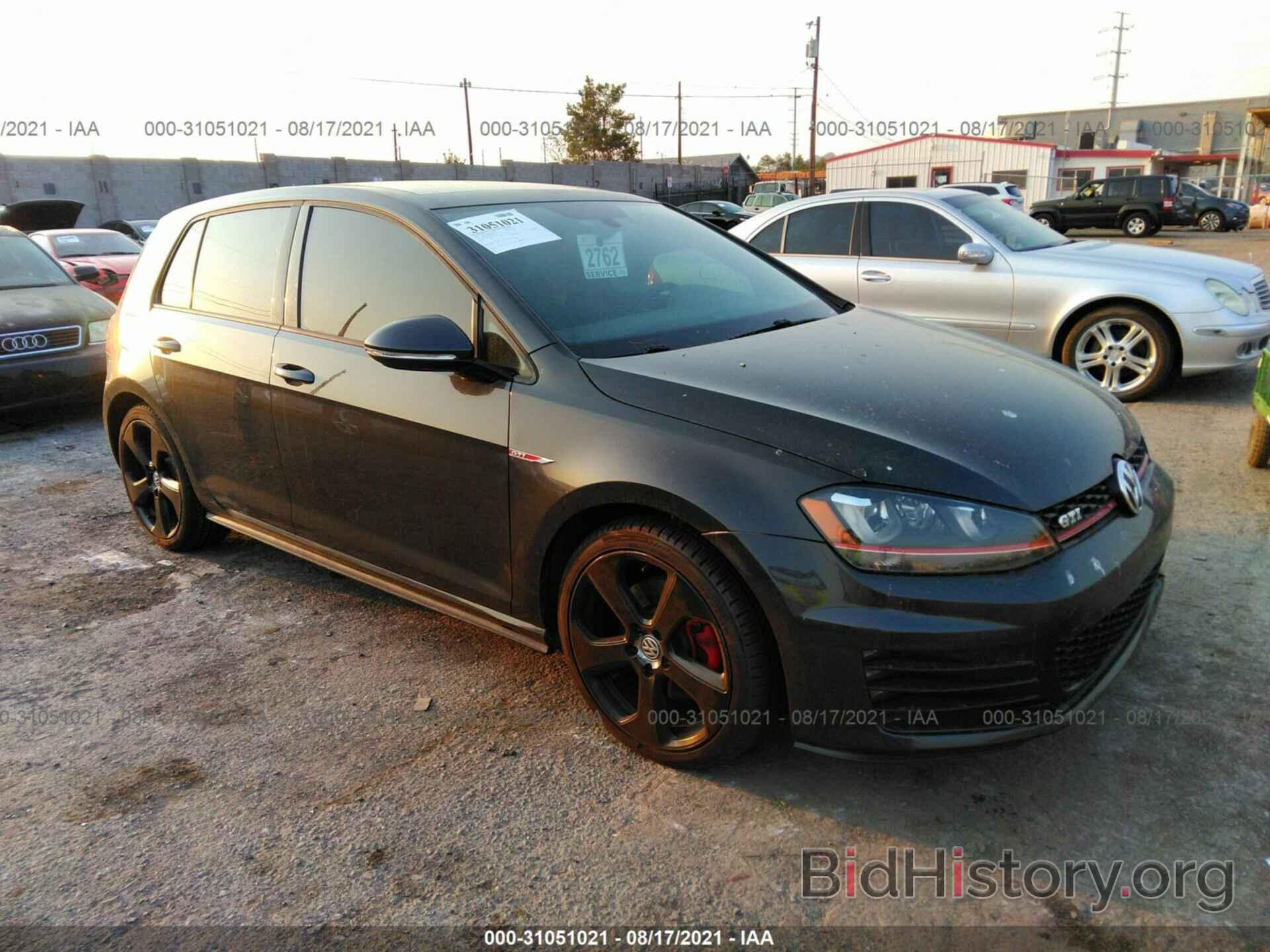 Photo 3VW4T7AU2FM022250 - VOLKSWAGEN GOLF GTI 2015