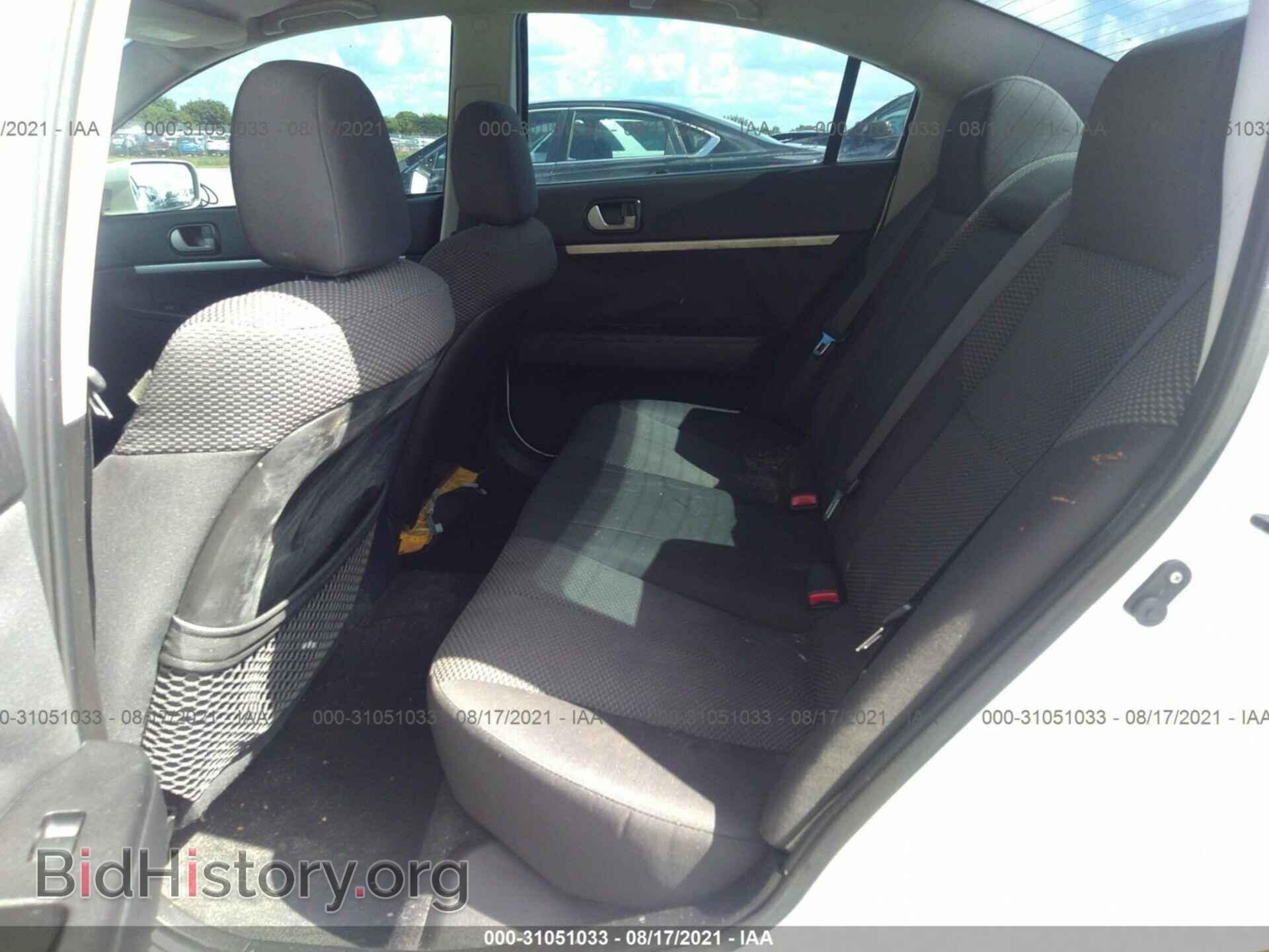 2012 MITSUBISHI GALANT - VIN: 4A32B2FF3CE017275 - Фото 8