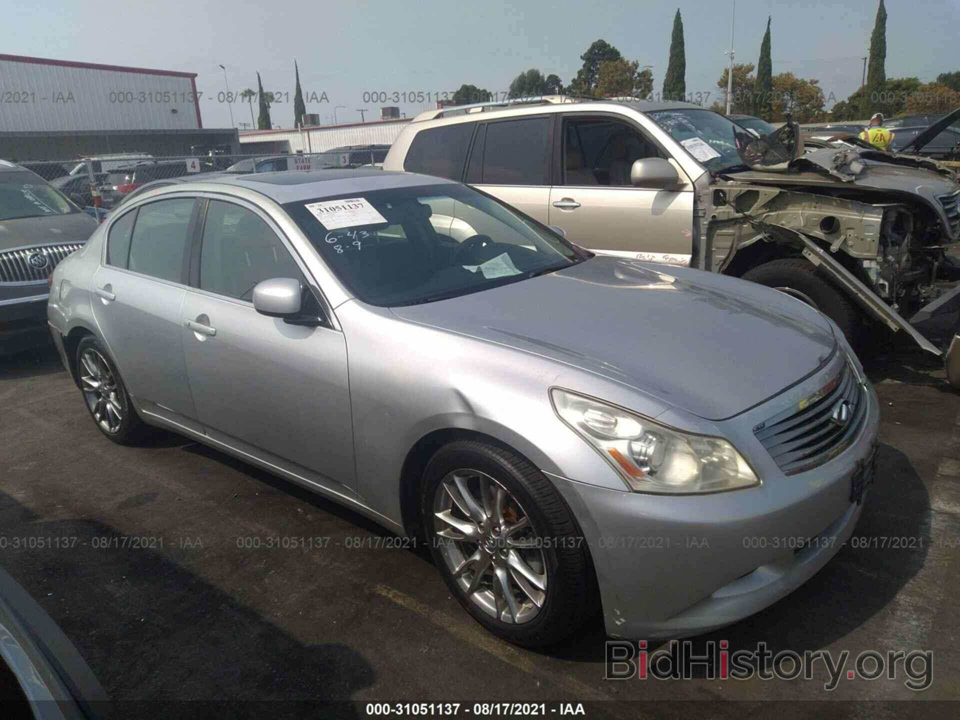 Photo JNKBV61E28M215177 - INFINITI G35 SEDAN 2008